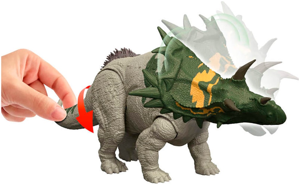Mattel® Actionfigur »Jurassic World, Rebirth, Wild Roar, Dino Sortiment mit Geräuschen«, (1 tlg.), Lieferung erfolgt sortiert