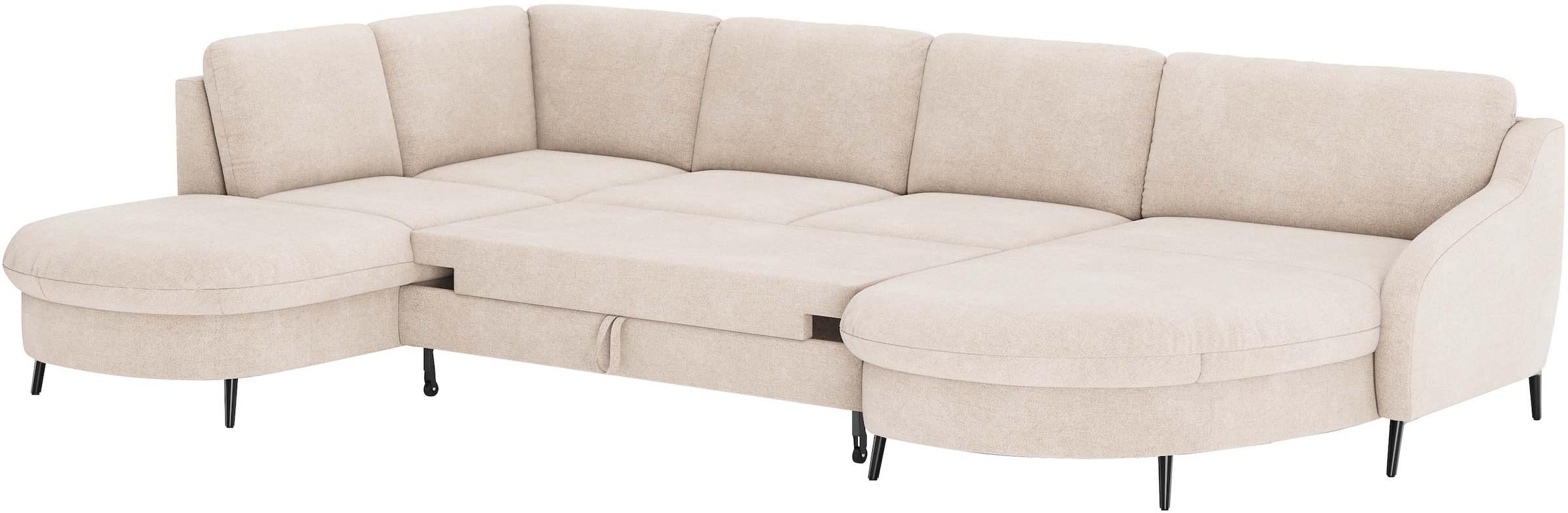 sit&more Wohnlandschaft »Soul U-Form«, wahlweise mit Bett und Bettkasten