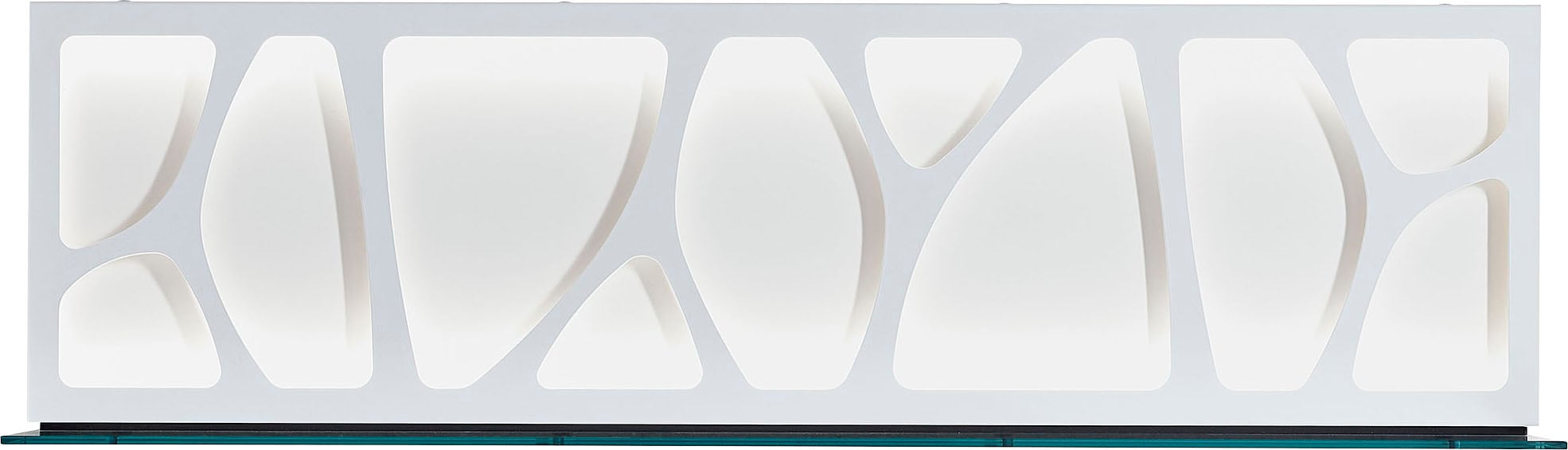 LEONARDO Wandregal »CUBE«, mit Genetics, wahlweise mit Beleuchtung, Breite 142 cm