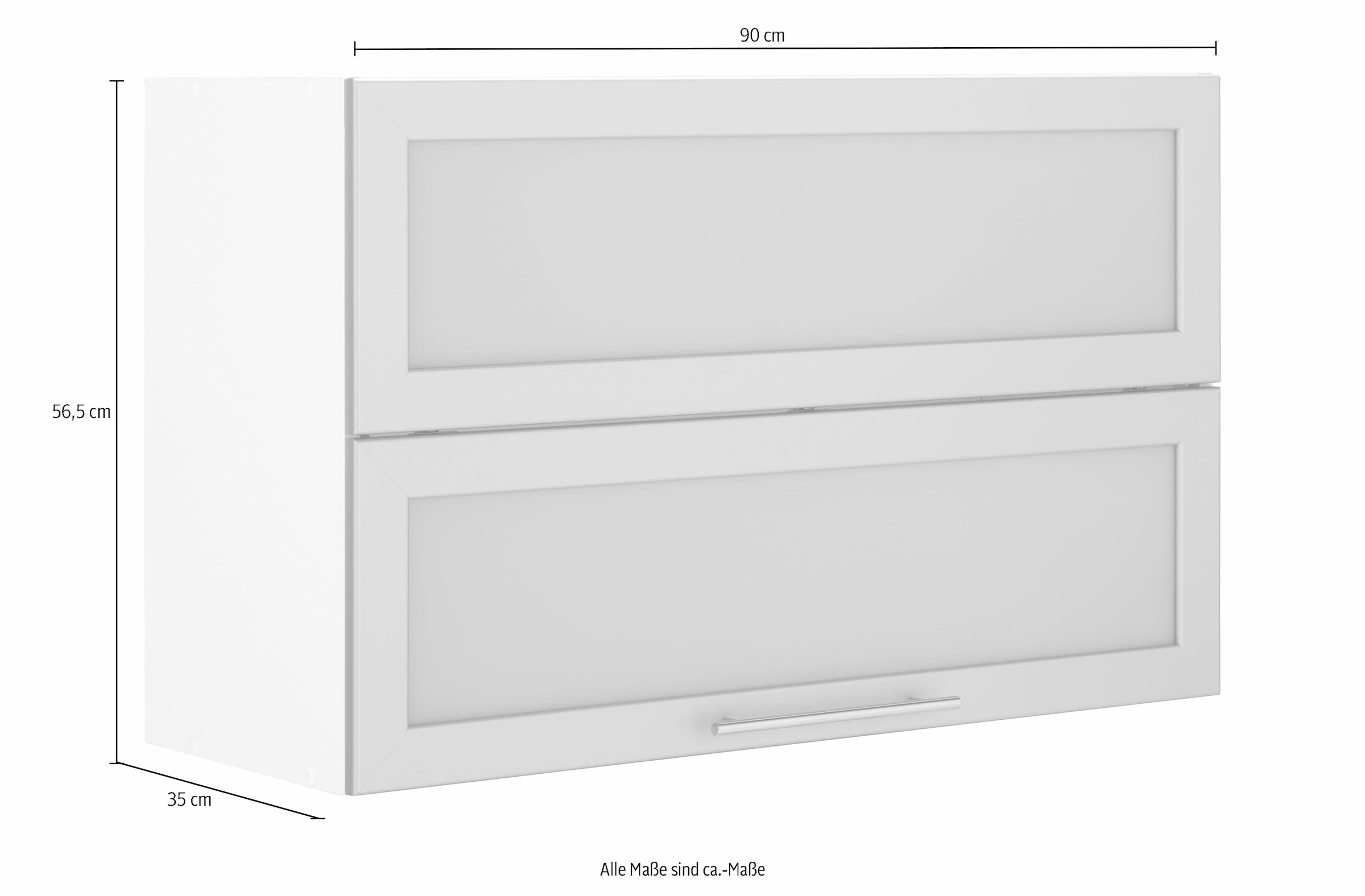 wiho Küchen Faltlifthängeschrank »Ela«, Breite 90 cm