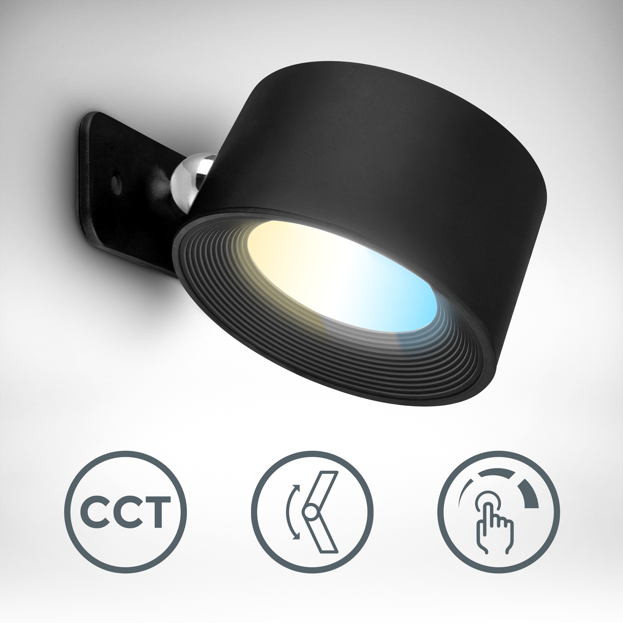 B.K.Licht LED Wandleuchte »BKL1597 Magnetische Akku Wandlampe, 3-Stufen Dim günstig online kaufen
