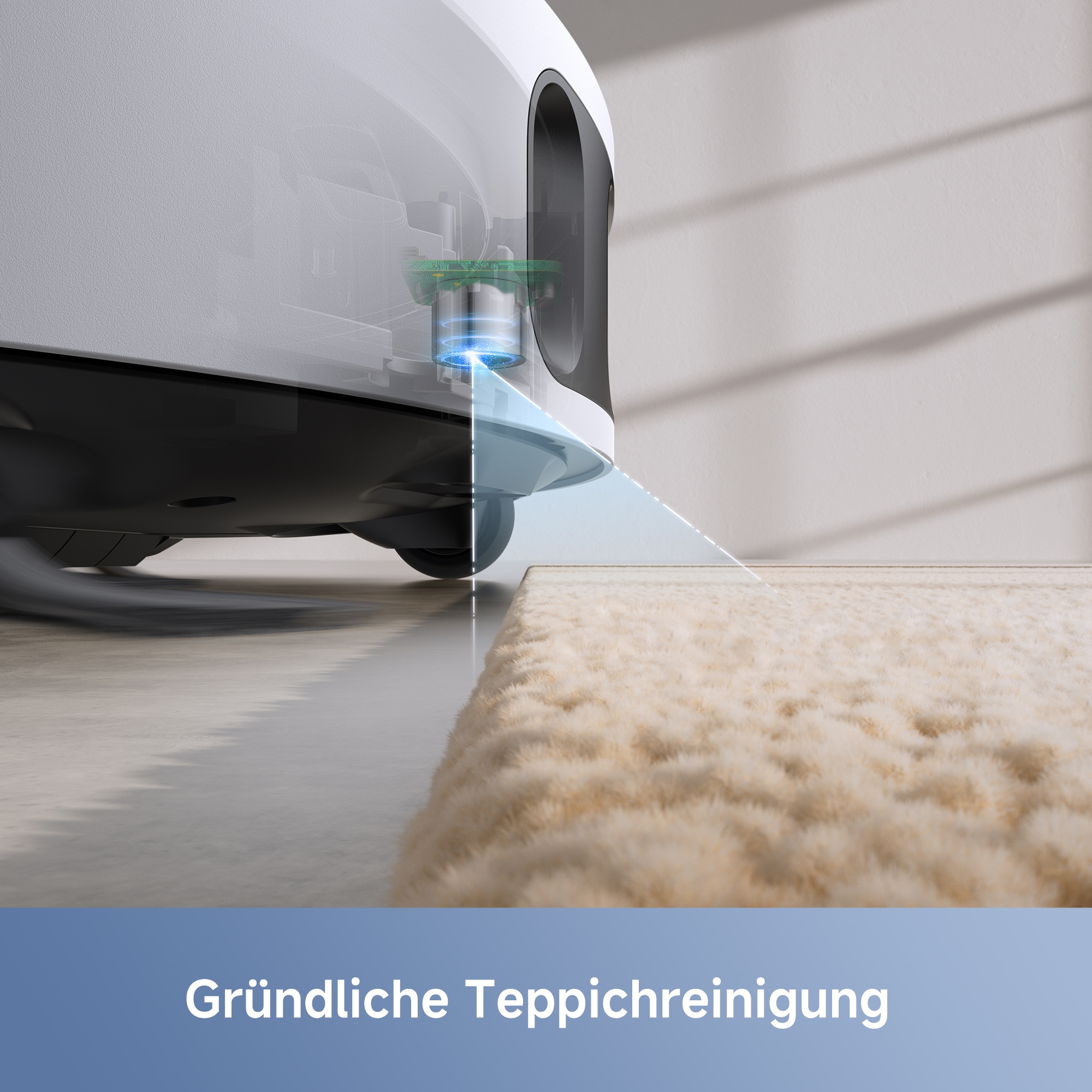 Dreame Saugroboter »Mova E30 Ultra, mit Absaugstation,«, 7000 Pa Saugleistung/Automatische Absaugung und selbstreinigende Mopps