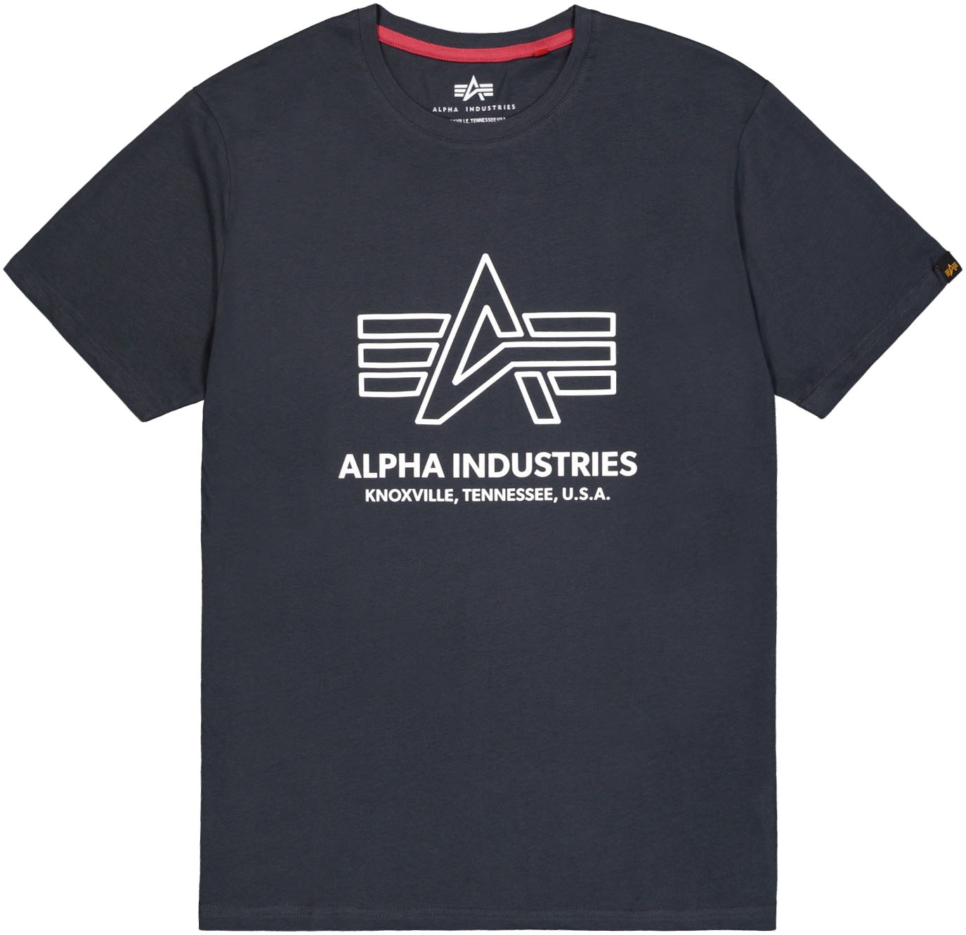 Alpha Industries Rundhalsshirt »Logo Print T«