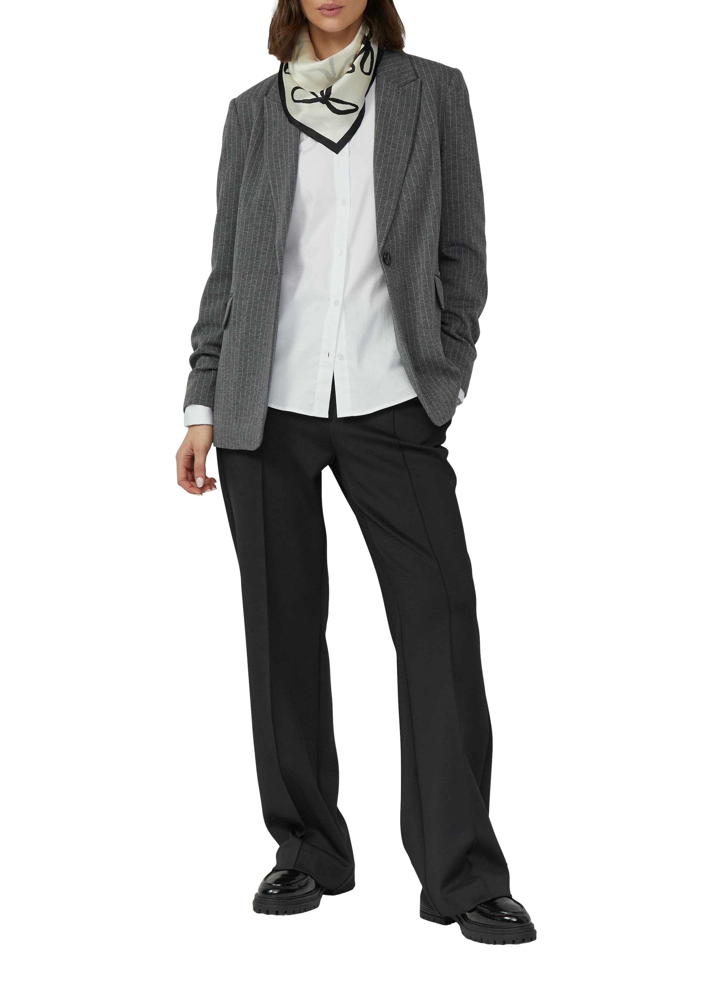 s.Oliver BLACK LABEL Seidentuch 1 Stk. mit Schleifen-Print