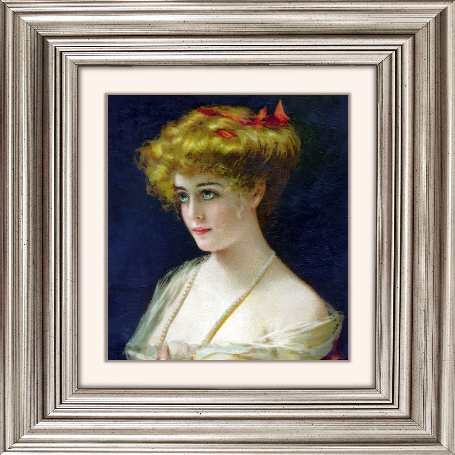 queence Acrylglasbild »Frau« Bilder von Frauen | Frau | Gemälde | Historische Persönlichkeiten | Kunst Fine Art-Print in Galeriequalität