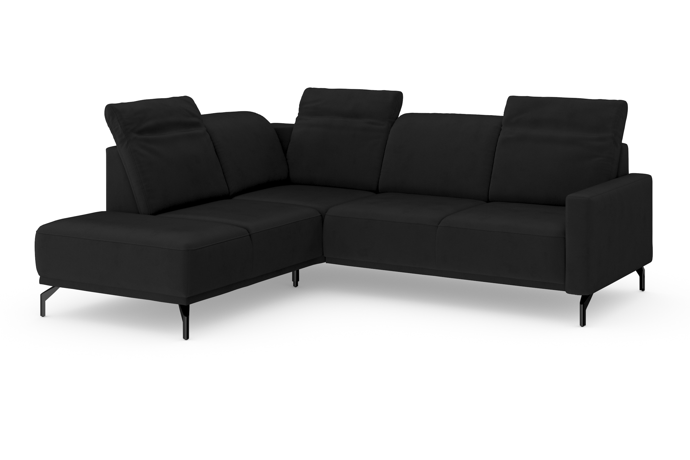 sit&more Ecksofa »Bailando L-Form«, wahlweise mit Kopfteilverstellung und Vorziehsitz, motorisch