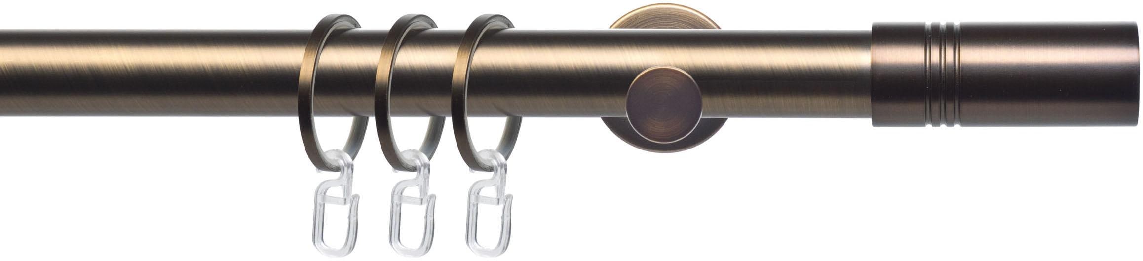 Liedeco Gardinenstange »CELZYLIN01SG1L« Ø 25 mm 1 läufig-läufig Fixmaß 1-lä günstig online kaufen