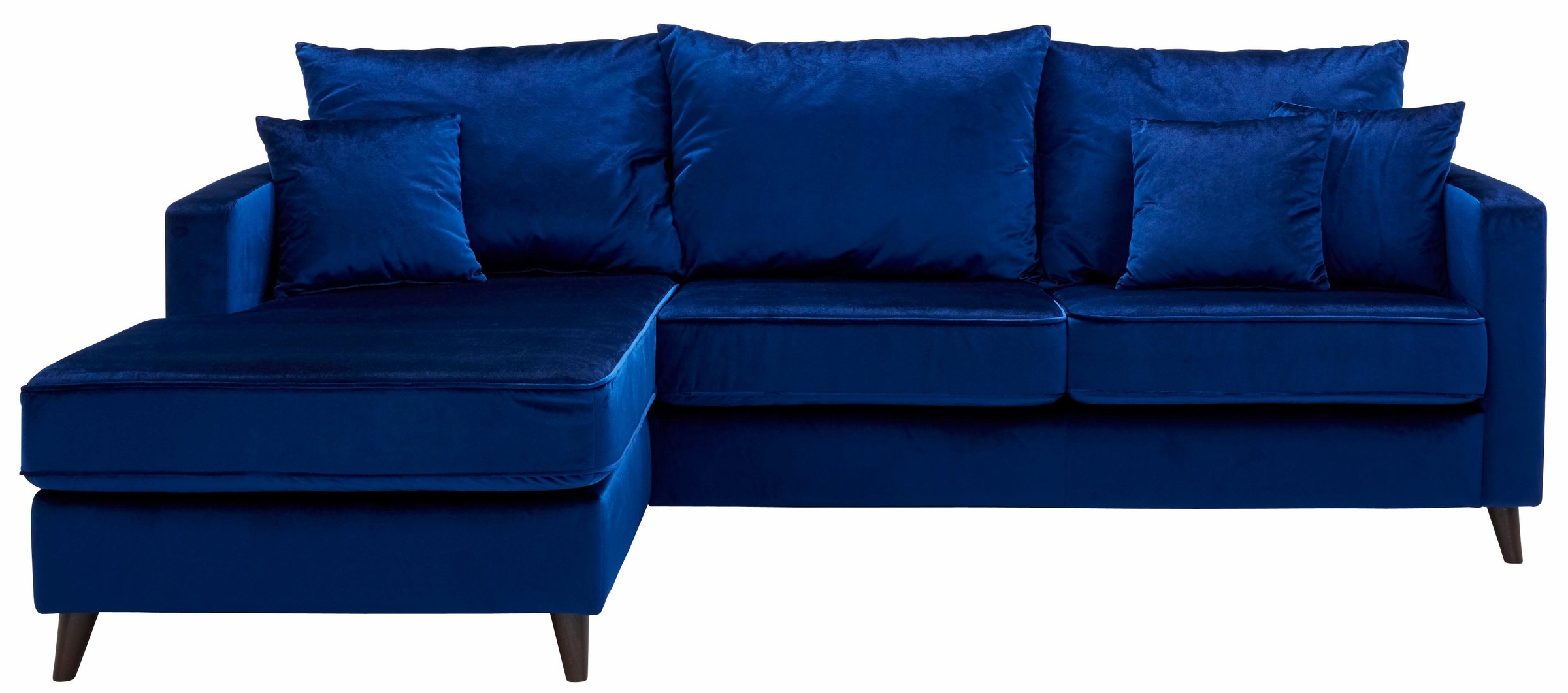 Home affaire Ecksofa »Renesse L-Form« lose Kissen, Keder an Sitzkissen günstig online kaufen