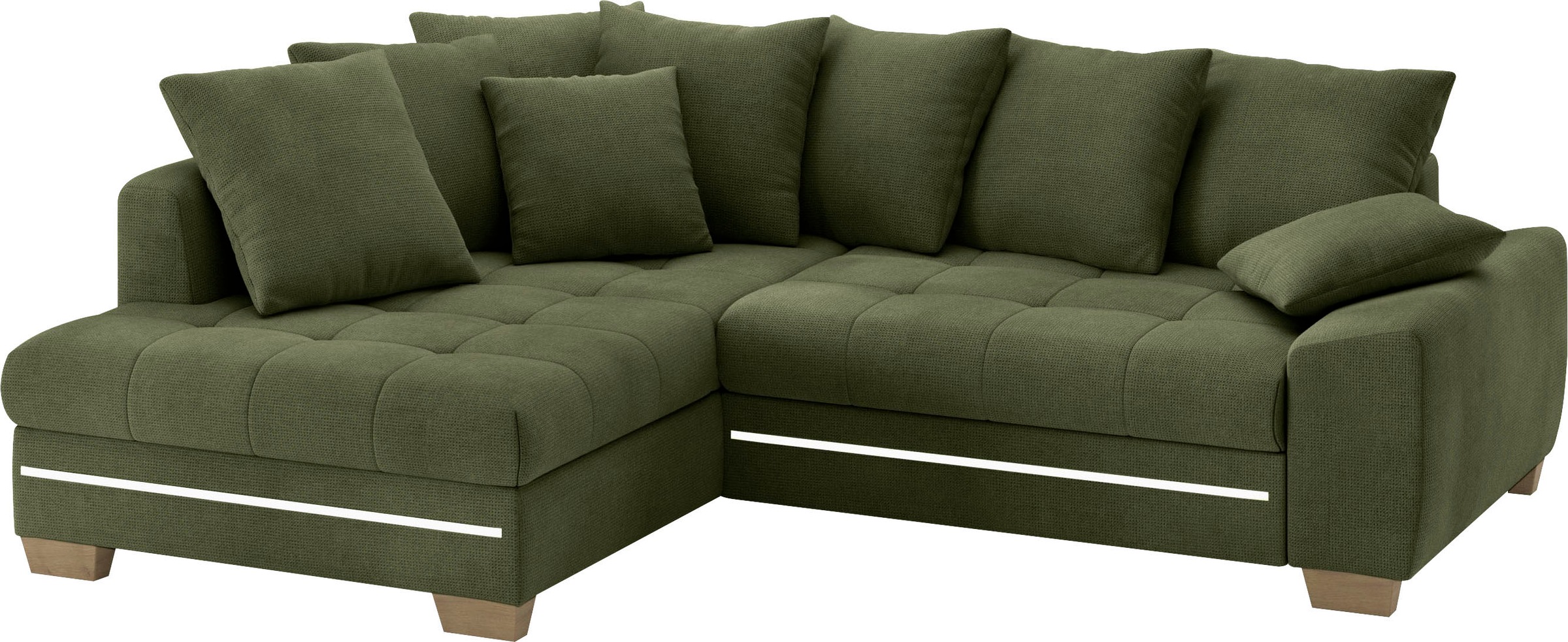 Mr. Couch Ecksofa »Nikita II, L-Form« mit RGB-LED Beleuchtung, wahlweise mi günstig online kaufen