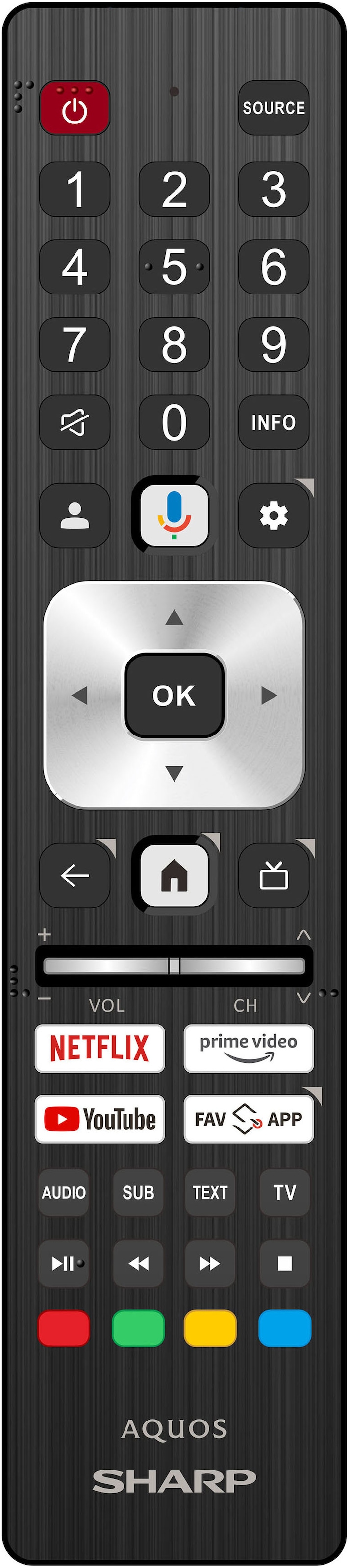 Sharp LED-Fernseher »4T-C70GLx« 177 cm/70 ″