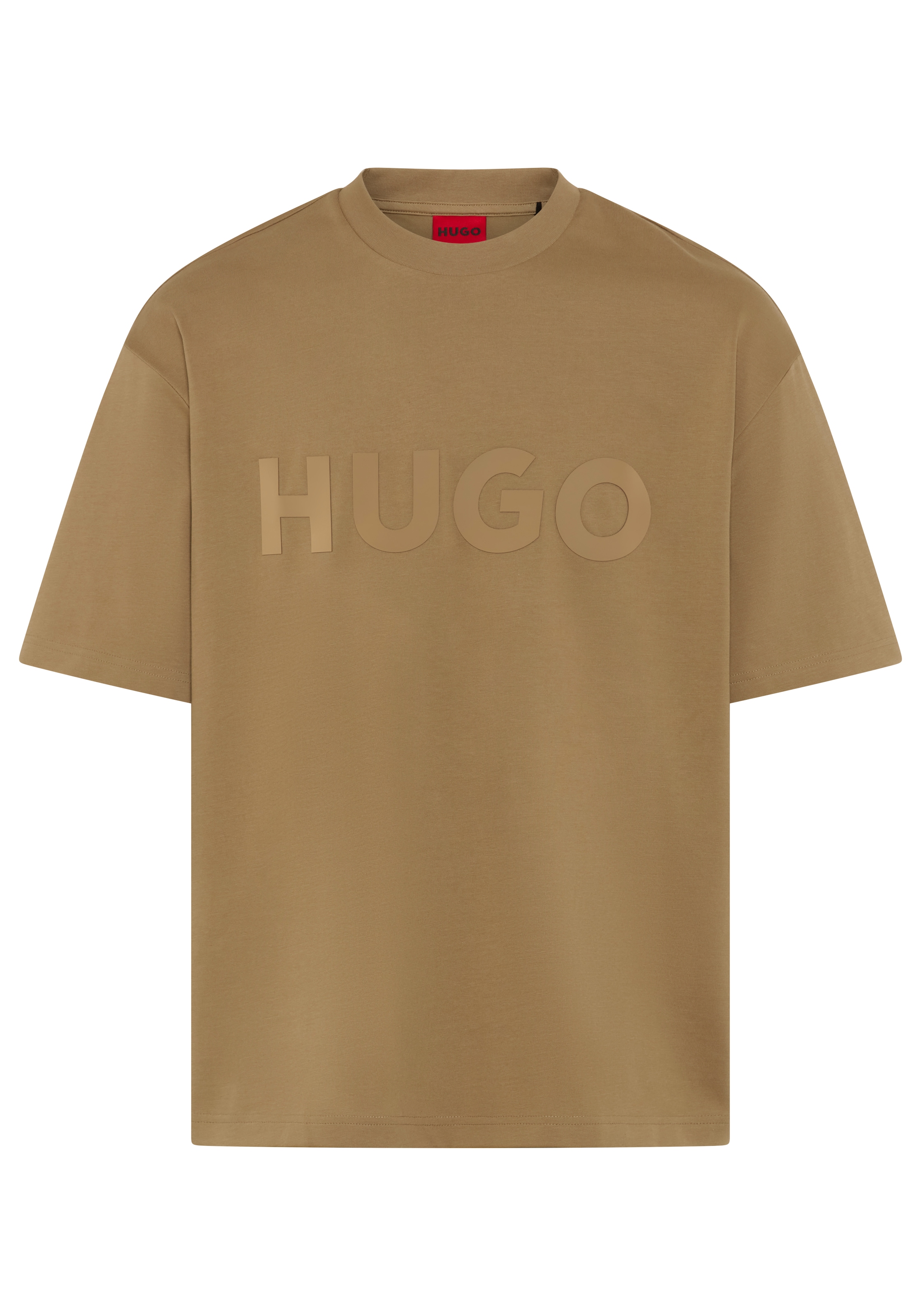 HUGO T-Shirt »Dinkee« Oversized-Fit, reine Baumwolle, Logo-Druck