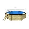 Karibu Pool »PALERMO Set A«, BxLxH: 547x547x124 cm