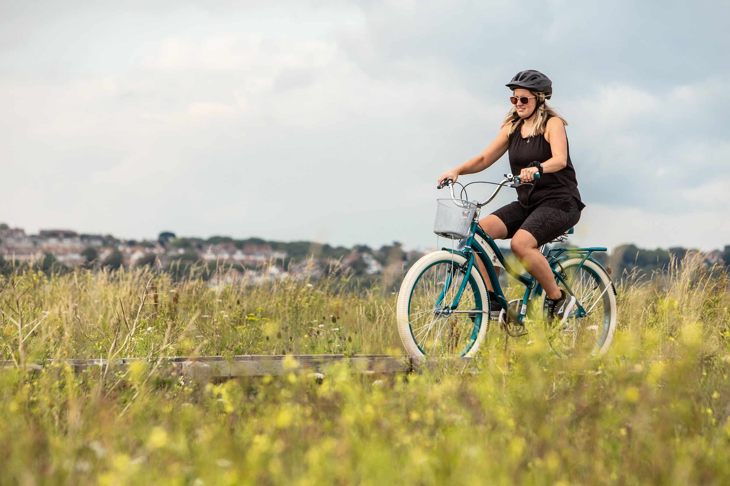 Huffy Cruiser »Huffy Deluxe Cruiser Mattes Smaragdgrün 26-Zoll«