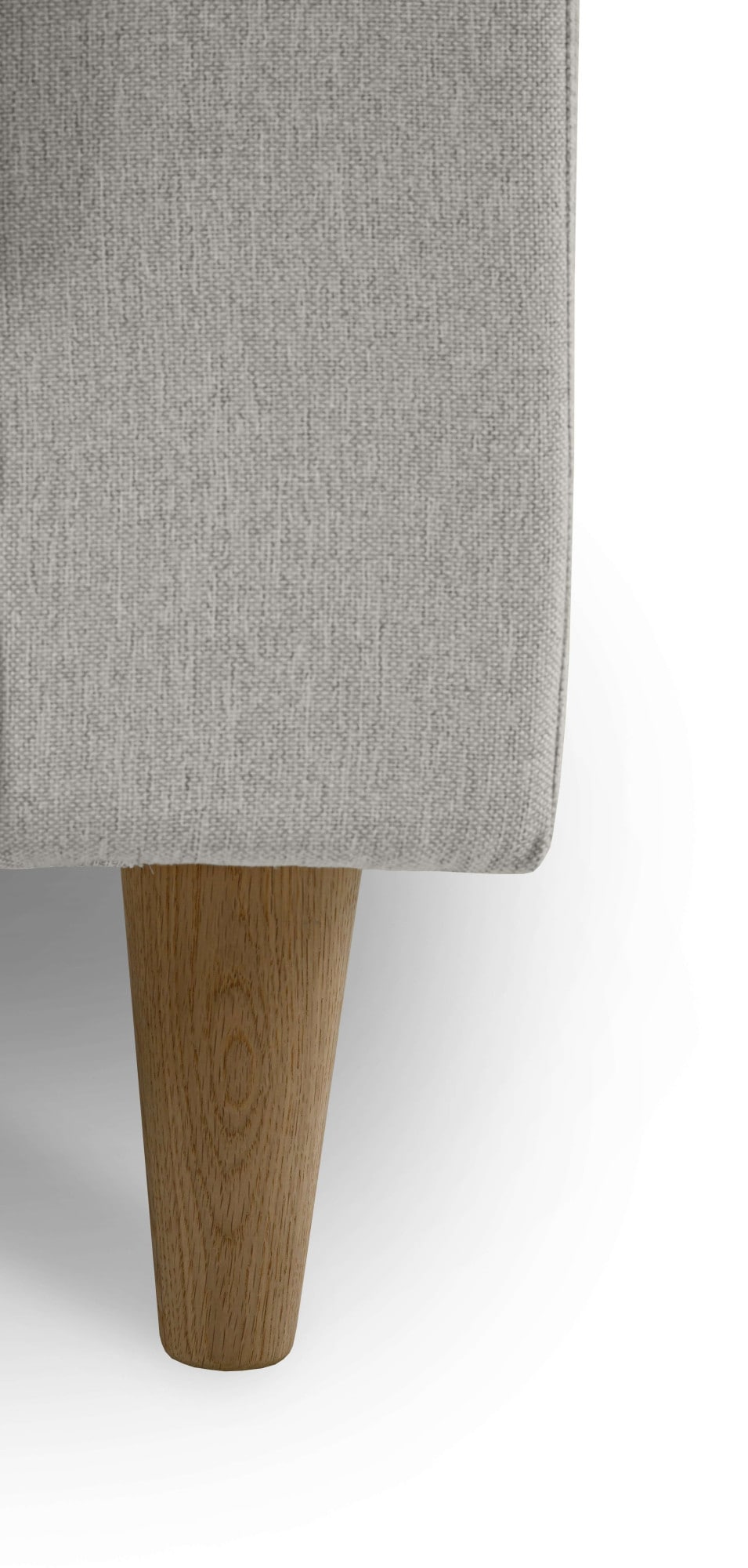 andas Ecksofa »Tvinno«, im skandinavischen Stil, L-Form, mit Massivholzfüßen, Breite 230 cm