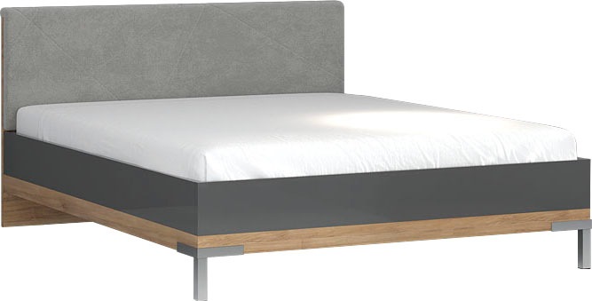 PLACES OF STYLE Bettgestell »Onyx, FSC-zertifiziert, hochwertige UV Lackier günstig online kaufen
