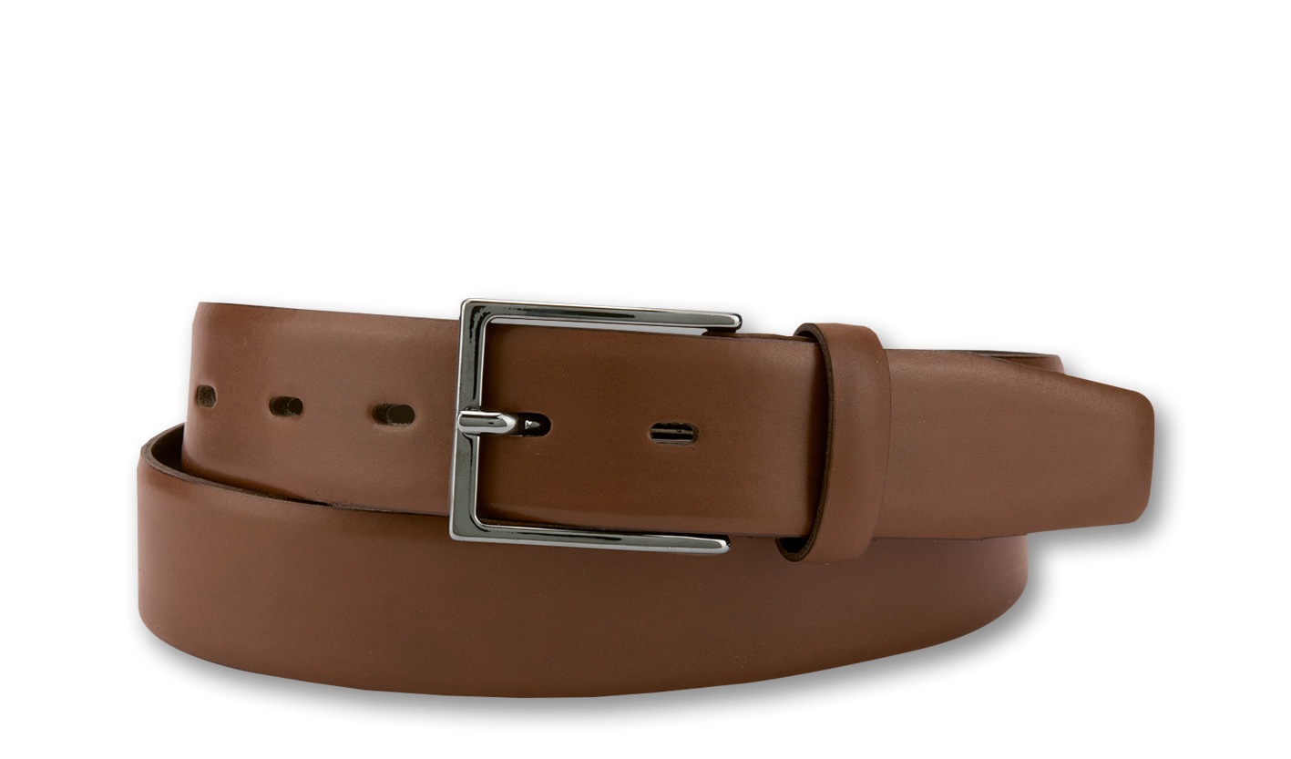 BERND GÖTZ »Ledergürtel mit dunkler Dornschließe«