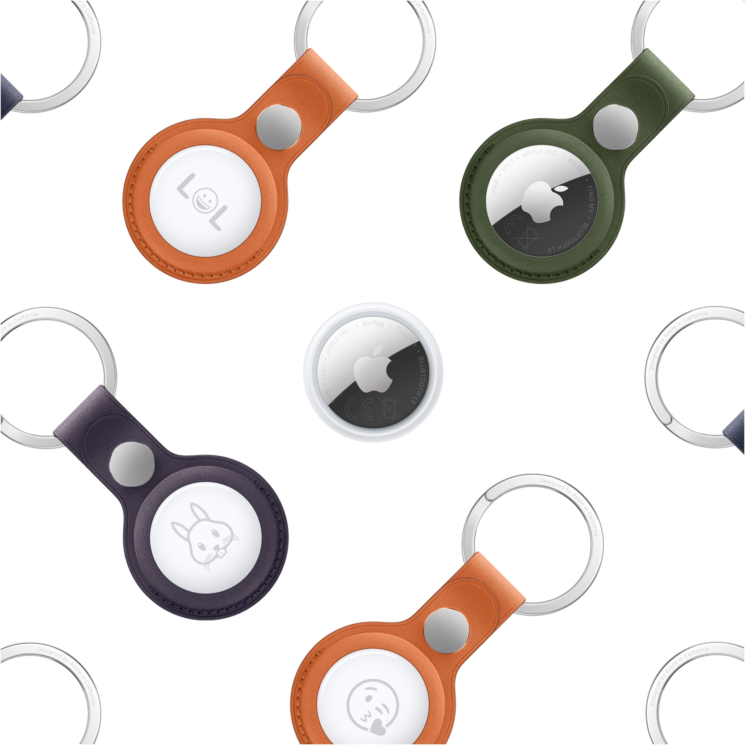 Apple Bluetooth-Tracker »AirTag 2nd Gen 4er Pack«