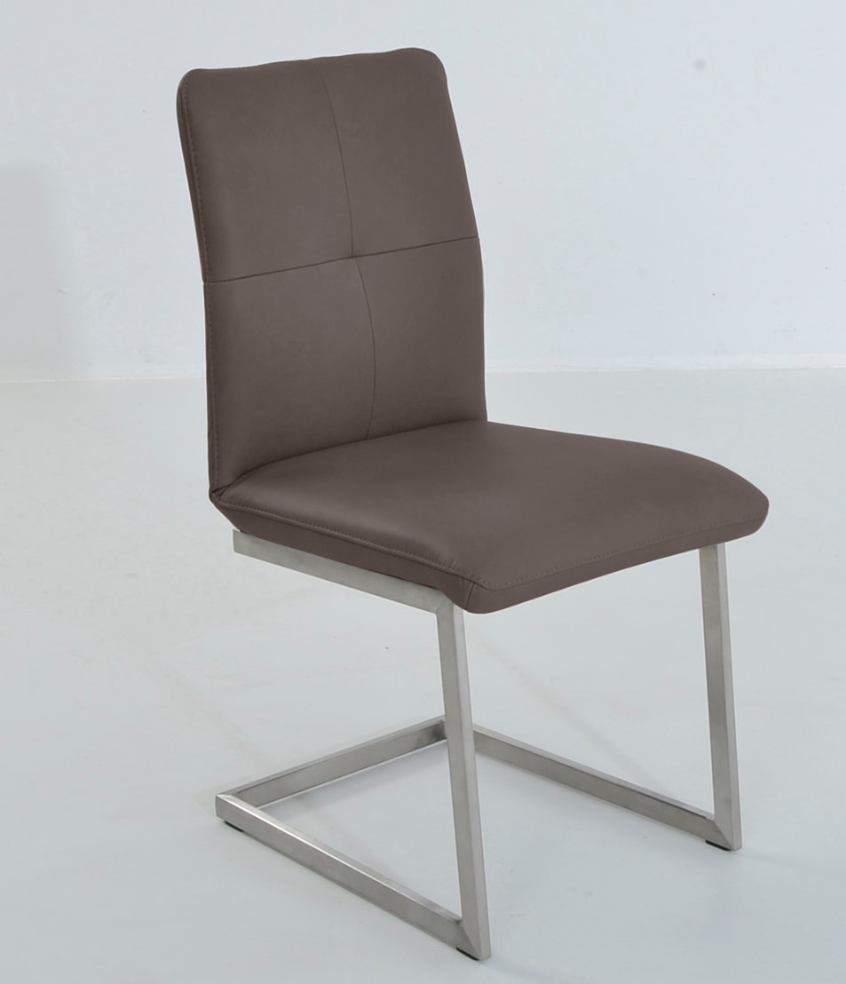 K+W Komfort & Wohnen Freischwinger »6511«, Leder CLOUD, Freischwinger mit H günstig online kaufen