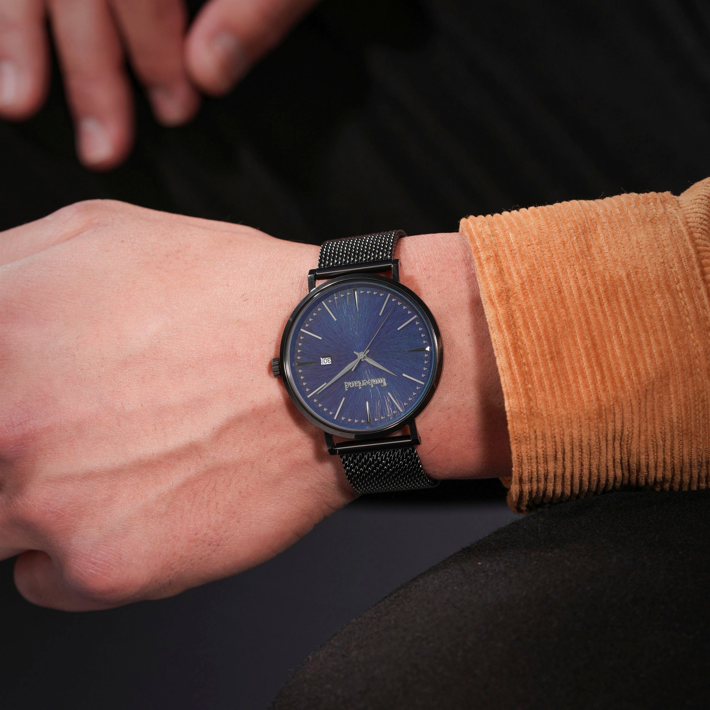 Timberland Quarzuhr »RIPTON«, Armbanduhr, Herrenuhr, Datum