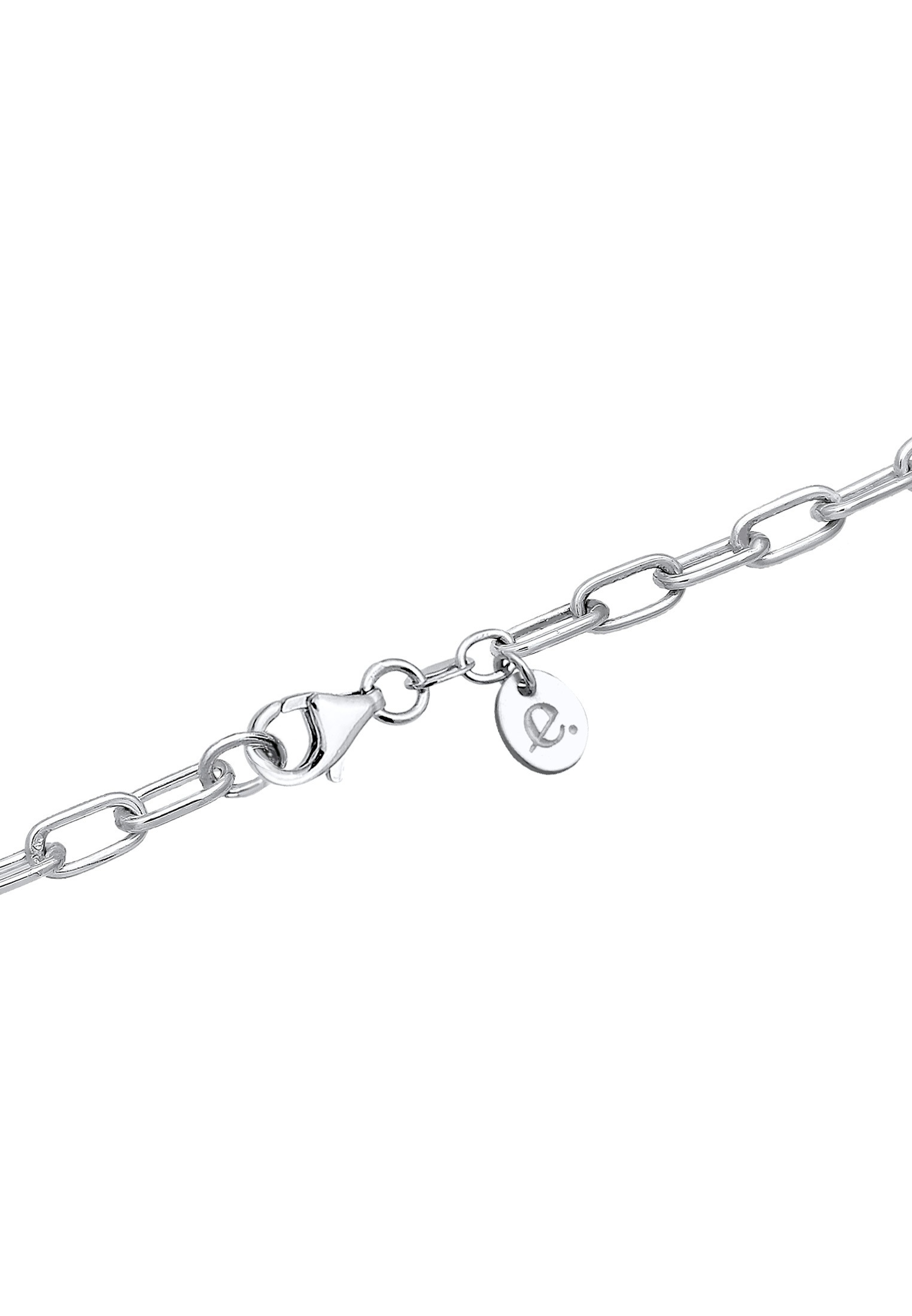 Elli Premium Collierkettchen »Y-Kette Geo Trend Kristalle 925 Silber«