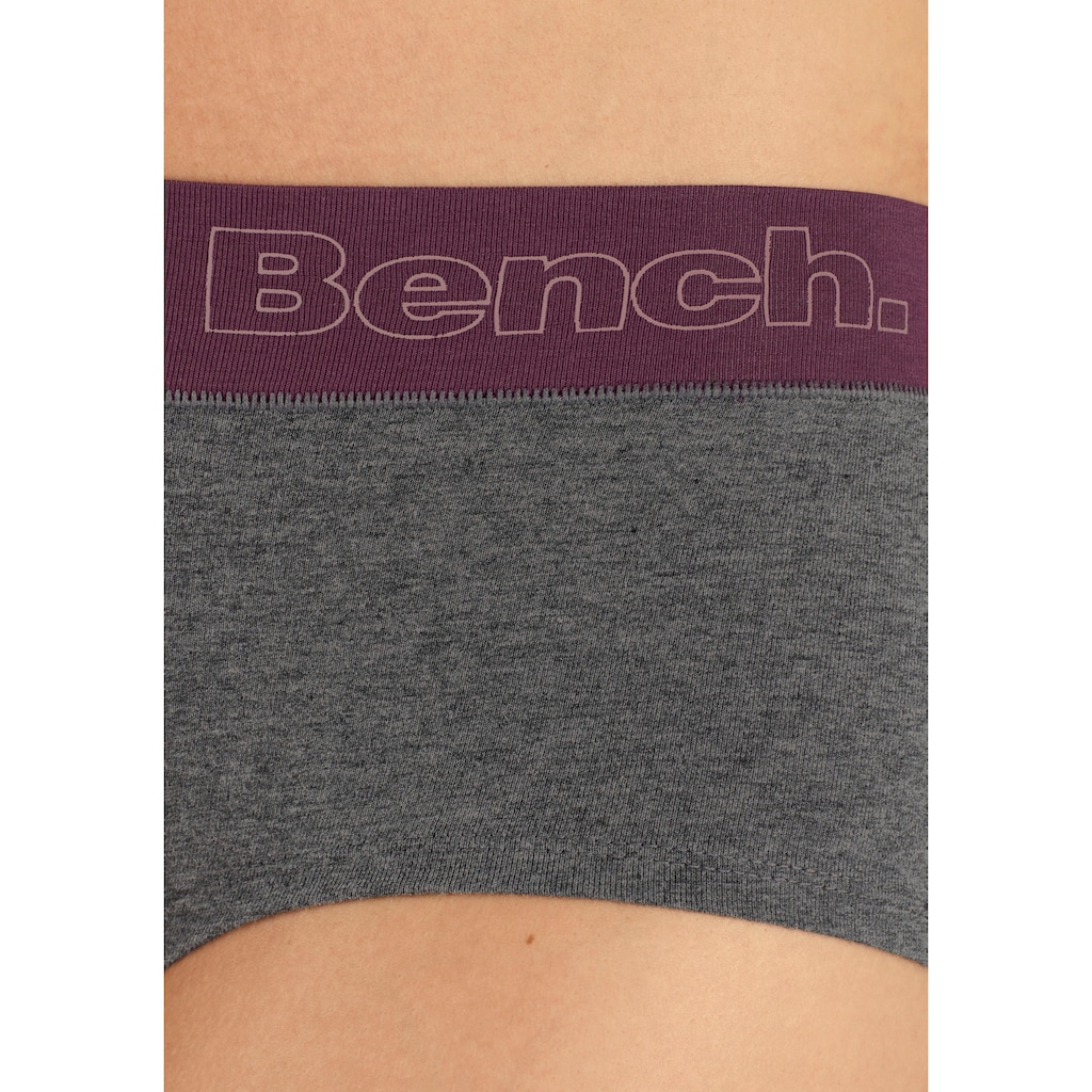 Bench. Panty (Packung 3 St.) mit weichem Bündchen und Logodruck