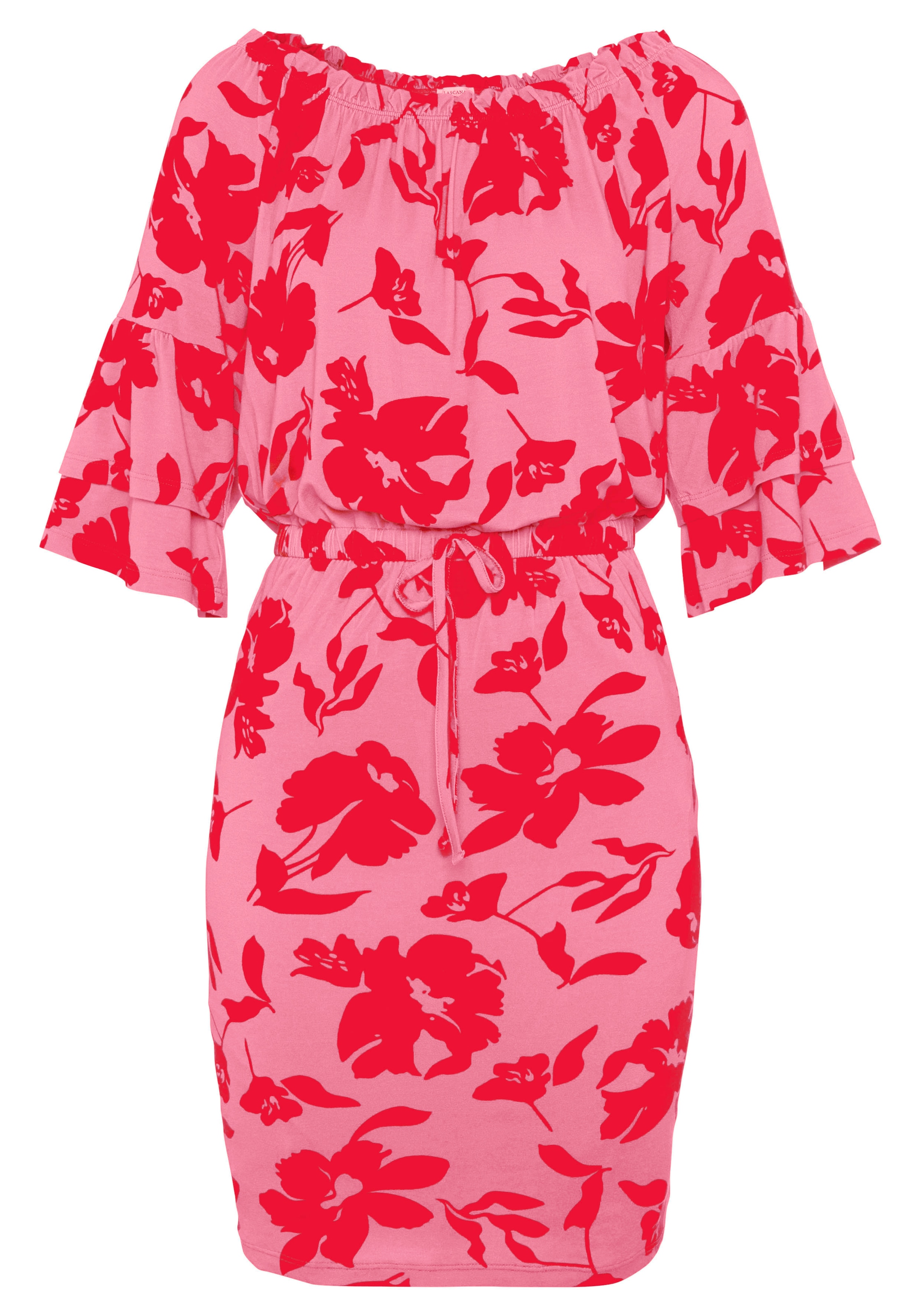 LASCANA Minikleid, mit Off-Shoulder Passform