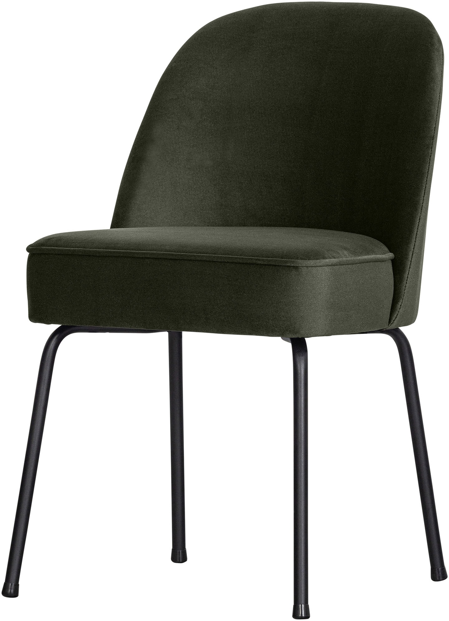 WOOOD Esszimmerstuhl »Stockholm« (Set) 2 Stk. Samt Polsterstuhl, 4-Fuß-Meta günstig online kaufen