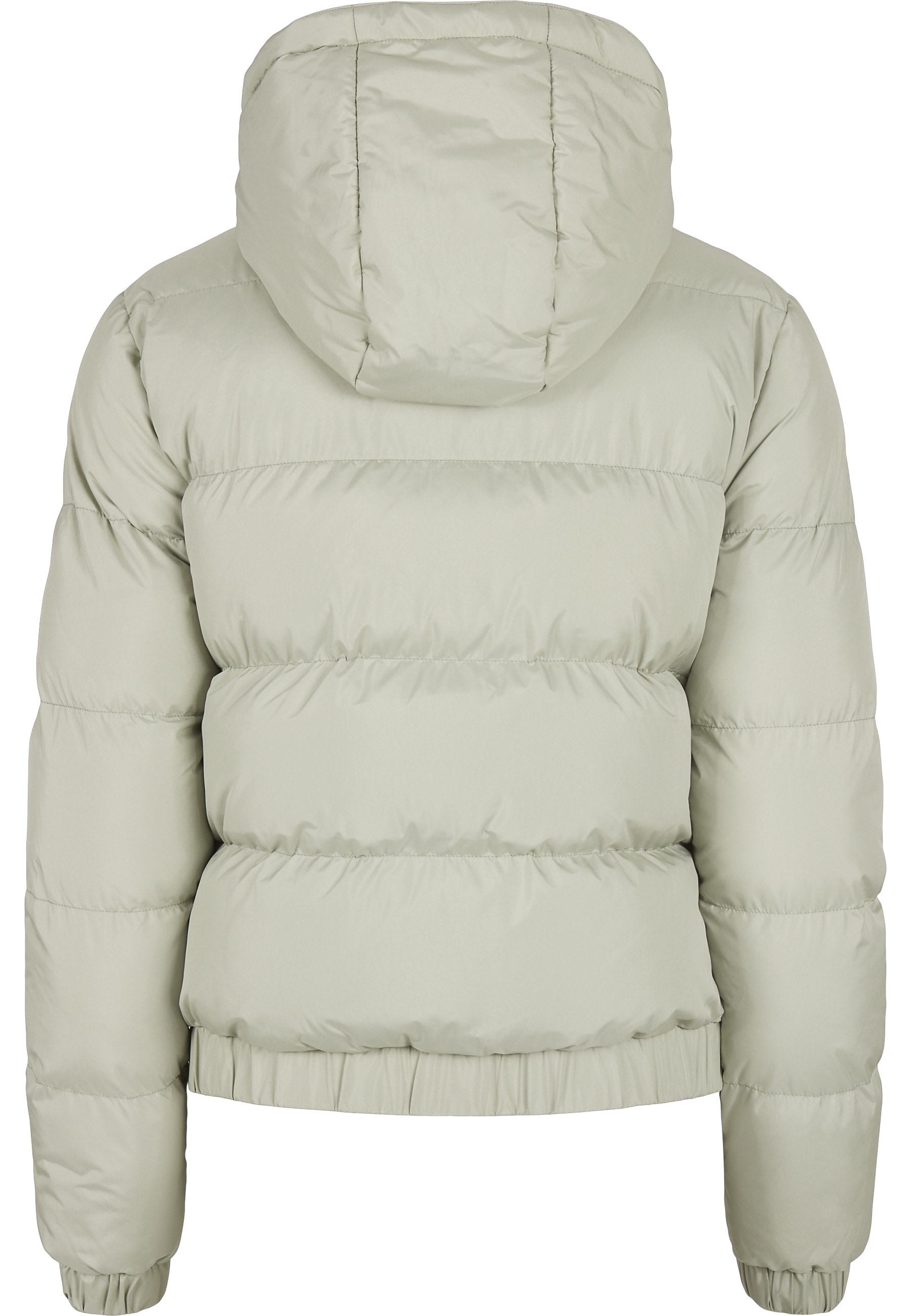 URBAN CLASSICS Winterjacke »Urban Classics Damen Ladies Hooded Puffer Jacket« 1 Stk. tlg. mit Kapuze