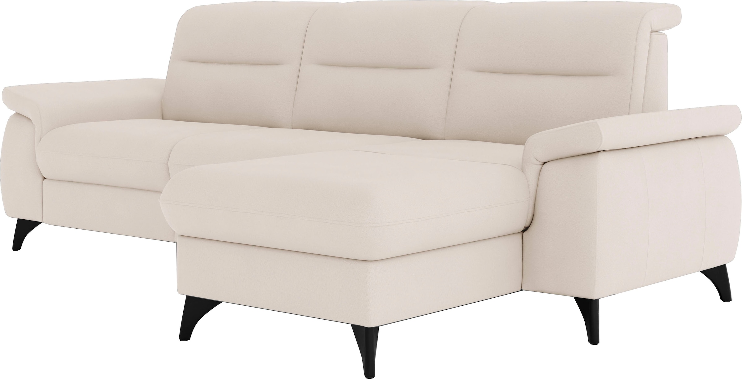 sit&more Ecksofa »Astoria L-Form«, wahlweise mit motorischer Relaxfunktion