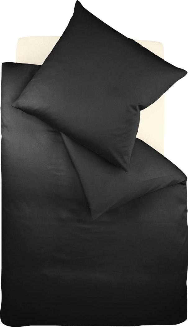 fleuresse Bettwäsche »Colours in 135x200, 155x220 oder 200x200 cm«, Bettwäsche aus 100% Baumwolle, uni, mit Reißverschluss
