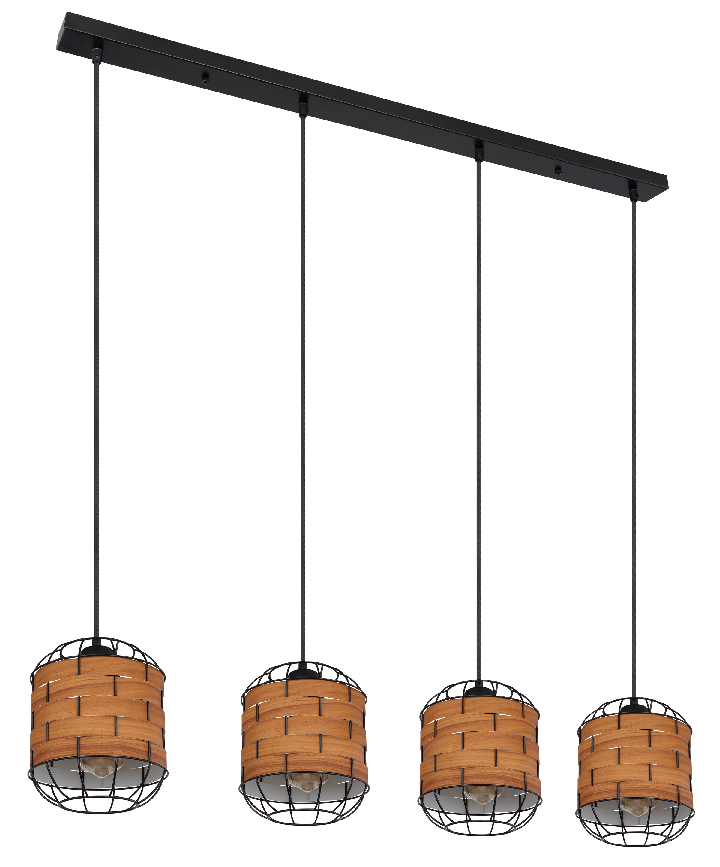 GLOBO LIGHTING Hängeleuchte »ELMAR«, Leuchtmittel E27 | ohne Leuchtmittel, Hängelampe/Pendelleuchte/Esszimmer/Wohnzimmer/Esstisch