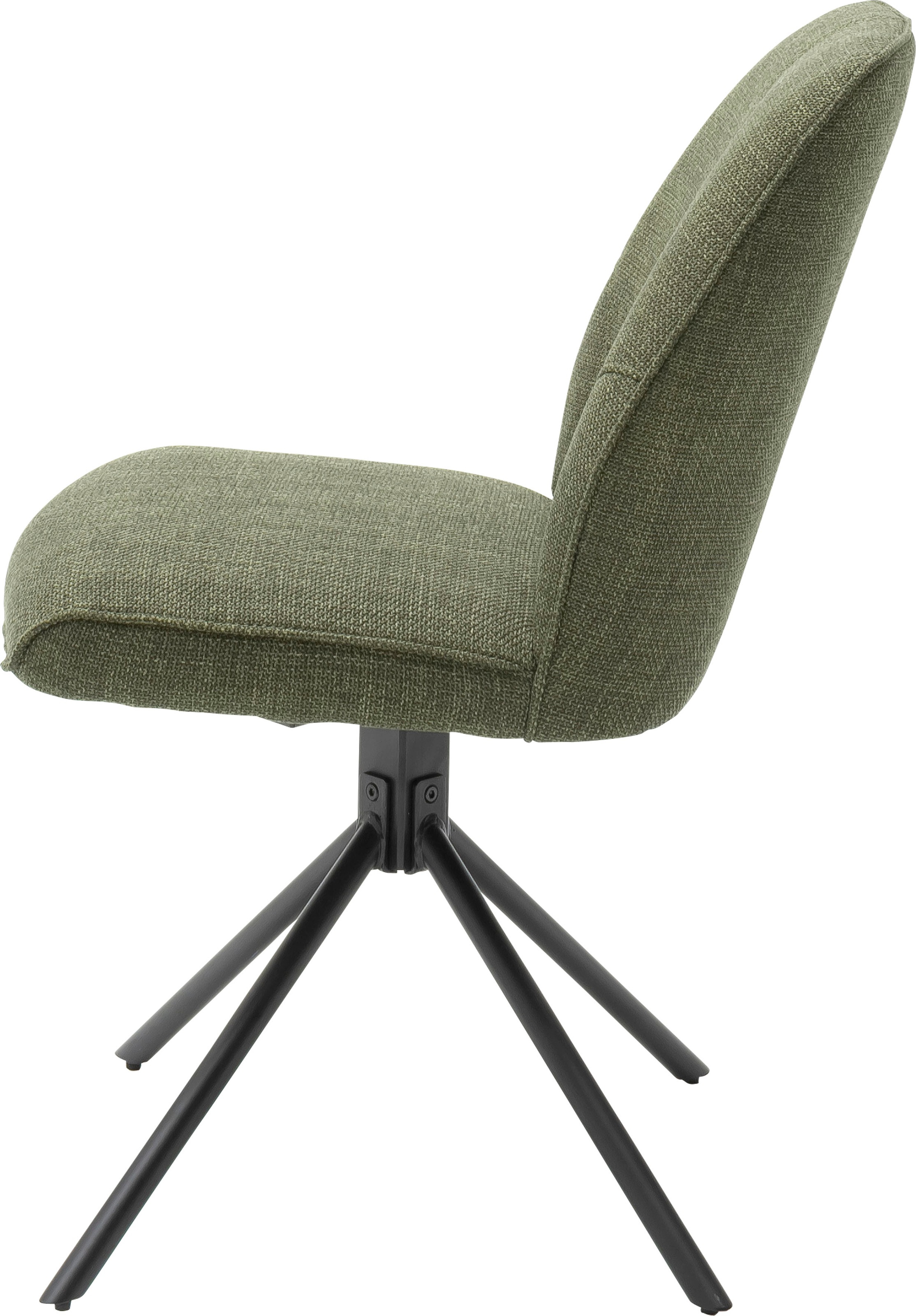 MCA furniture 4-Fußstuhl »Pemba«, (Set), 2 St., 2er-Set, 180°drehbar mit Nivellierung, Stuhl belastbar bis 120 kg