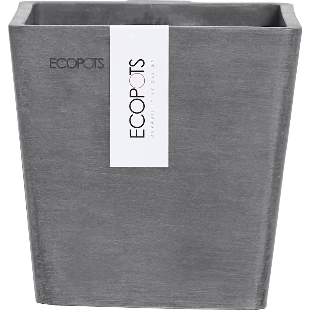 ECOPOTS Blumentopf »MANHATTAN S Grey«