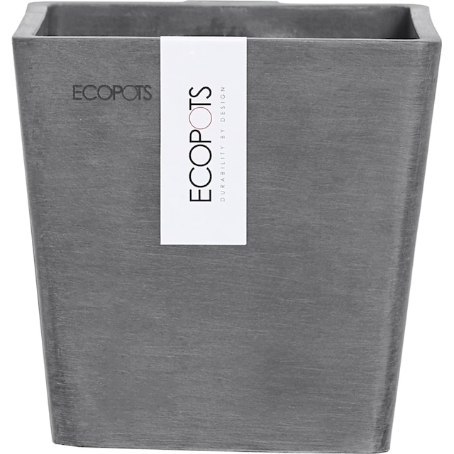 ECOPOTS Blumentopf »MANHATTAN S Grey«, BxTxH: 17,2x17,515 cm online  bestellen