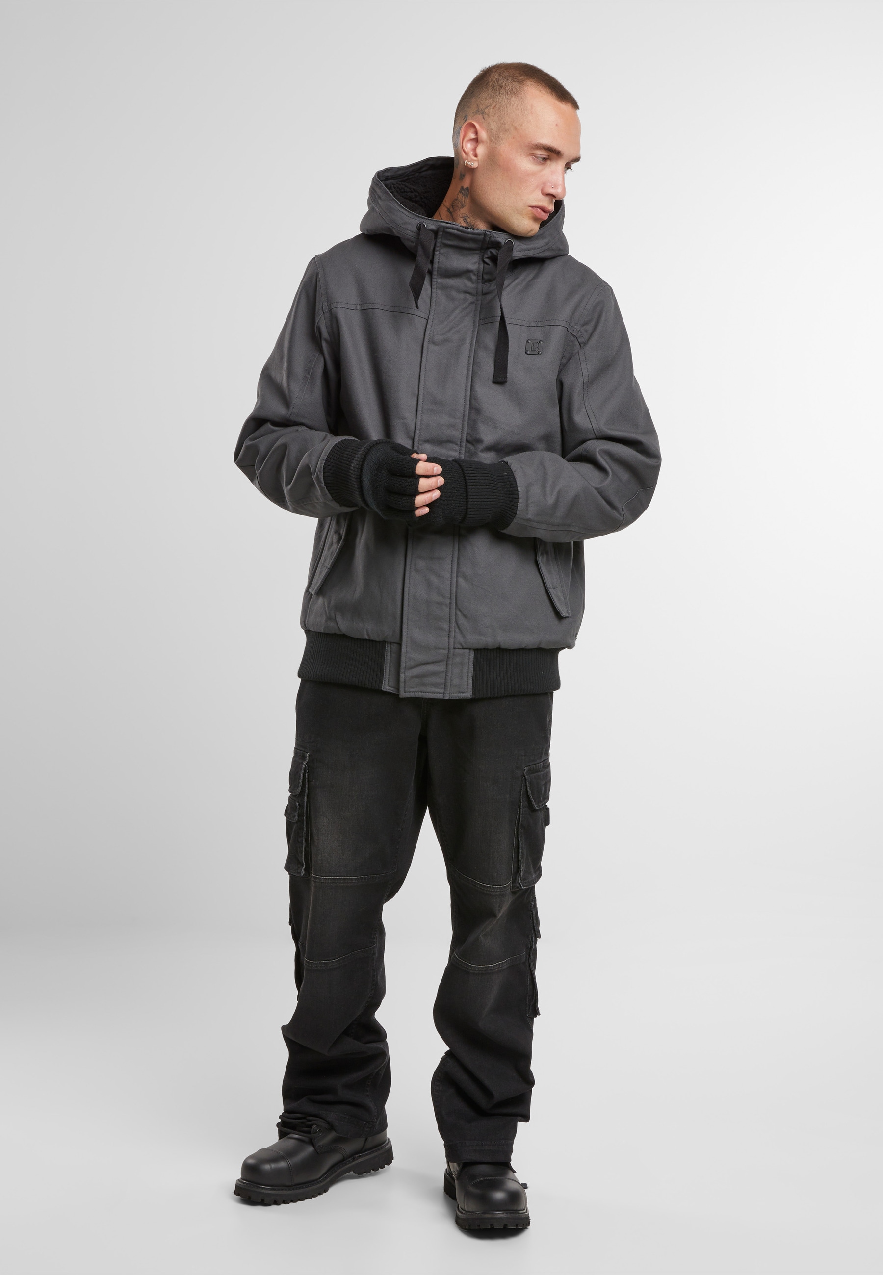 Brandit Winterjacke »Brandit Brandit Men Essential Jacket« 1 Stk. tlg. mit Kapuze