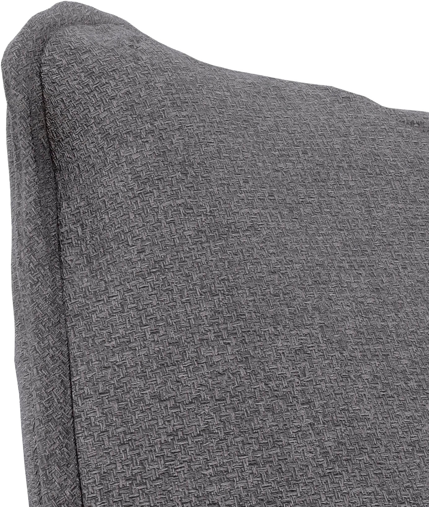 TRENDMANUFAKTUR Ecksofa »Fordon II, Schlafsofa mit Bettkasten, Couch in L-Form, Breite 250 cm«, in Struktur LUMOS, 3D-Effekt, anthrazit, Armlehne rechts