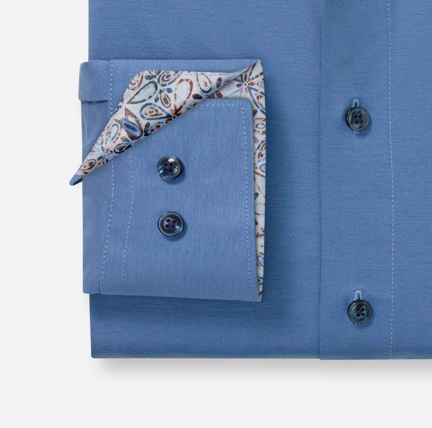 OLYMP Langarmhemd »Luxor 24/Seven« New Kentkragen, modern fit, Businesshemd, bügelleicht