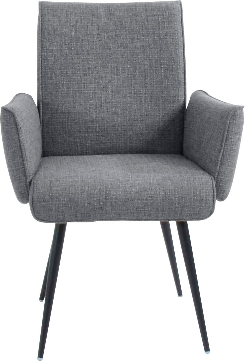 K+W Komfort & Wohnen Armlehnstuhl »Giacomo I« () 1 Stk.4- Fuß-Armlehnenstuh günstig online kaufen