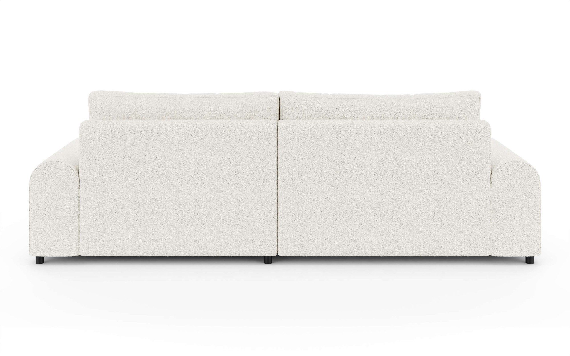 INOSIGN Ecksofa »Marsby, mit Bettfunktion und Bettkasten, Maße: B/H/T 242/65/145 cm«, L-Form mit Wellenunterfederung, Recamiere links oder rechts bestellbar