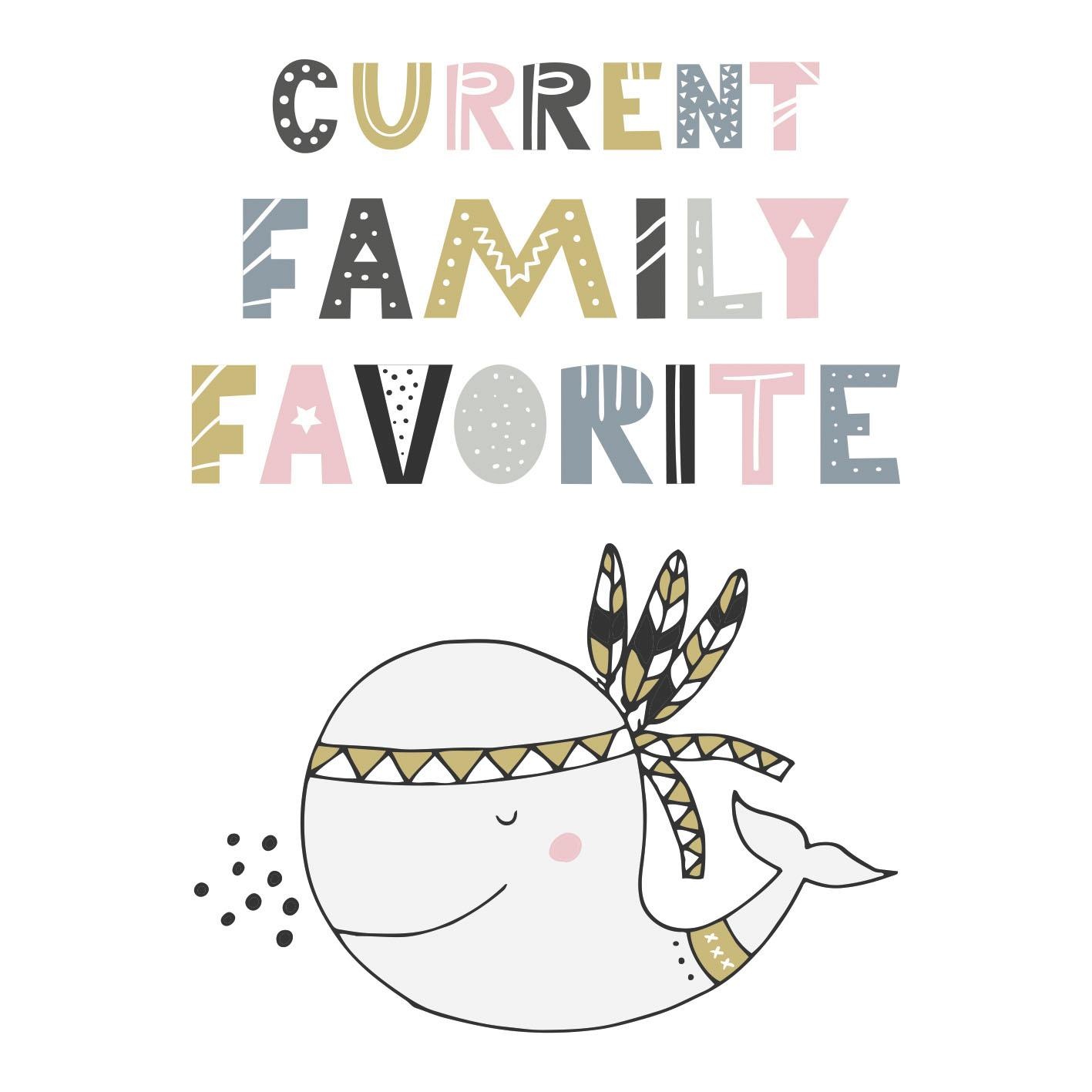 queence Dekokissen »»Family Favorite««, Kissenhülle ohne Füllung, 1 Stück