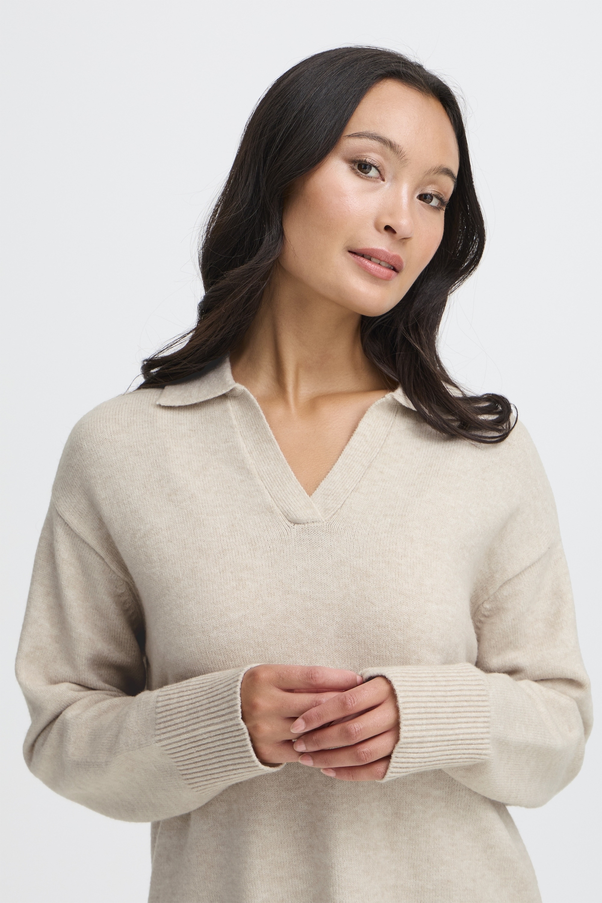 fransa Strickpullover »Strickpullover FRBITTE«
