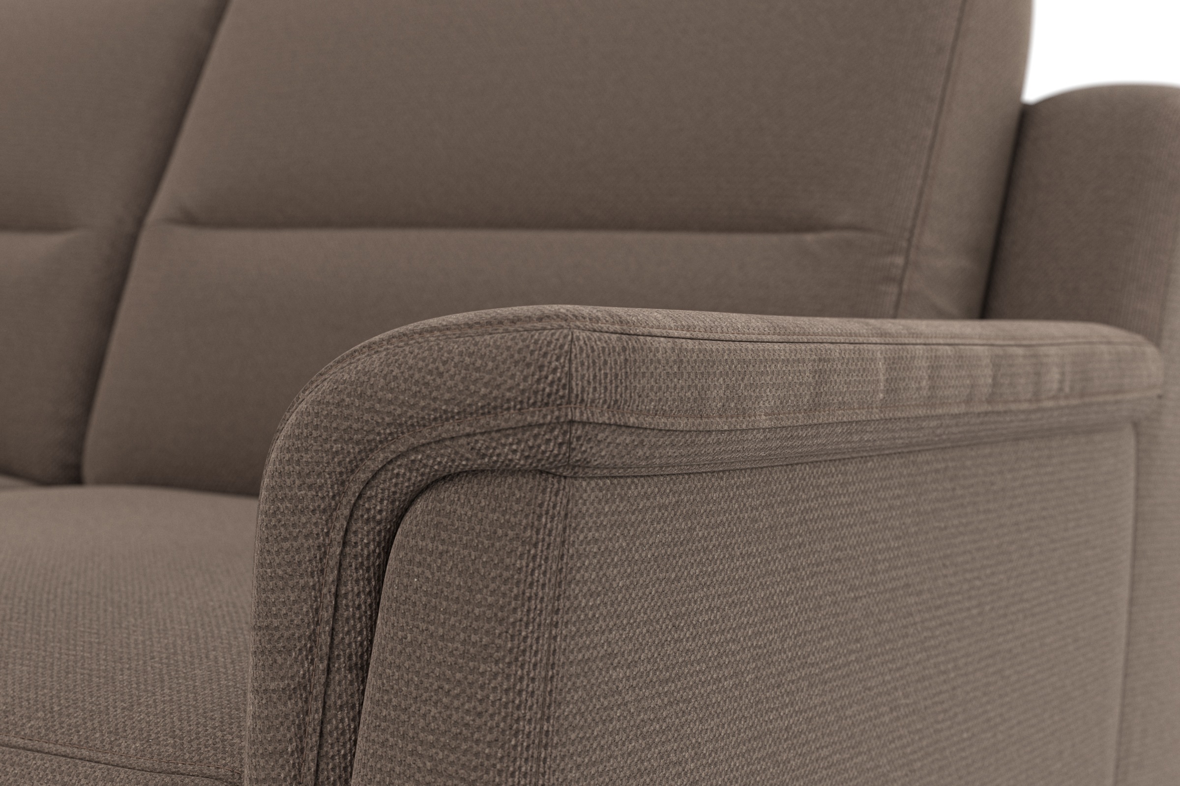 sit&more Ecksofa »Farö L-Form«, inklusive Federkern, wahlweise mit Bettfunktion und Bettkasten