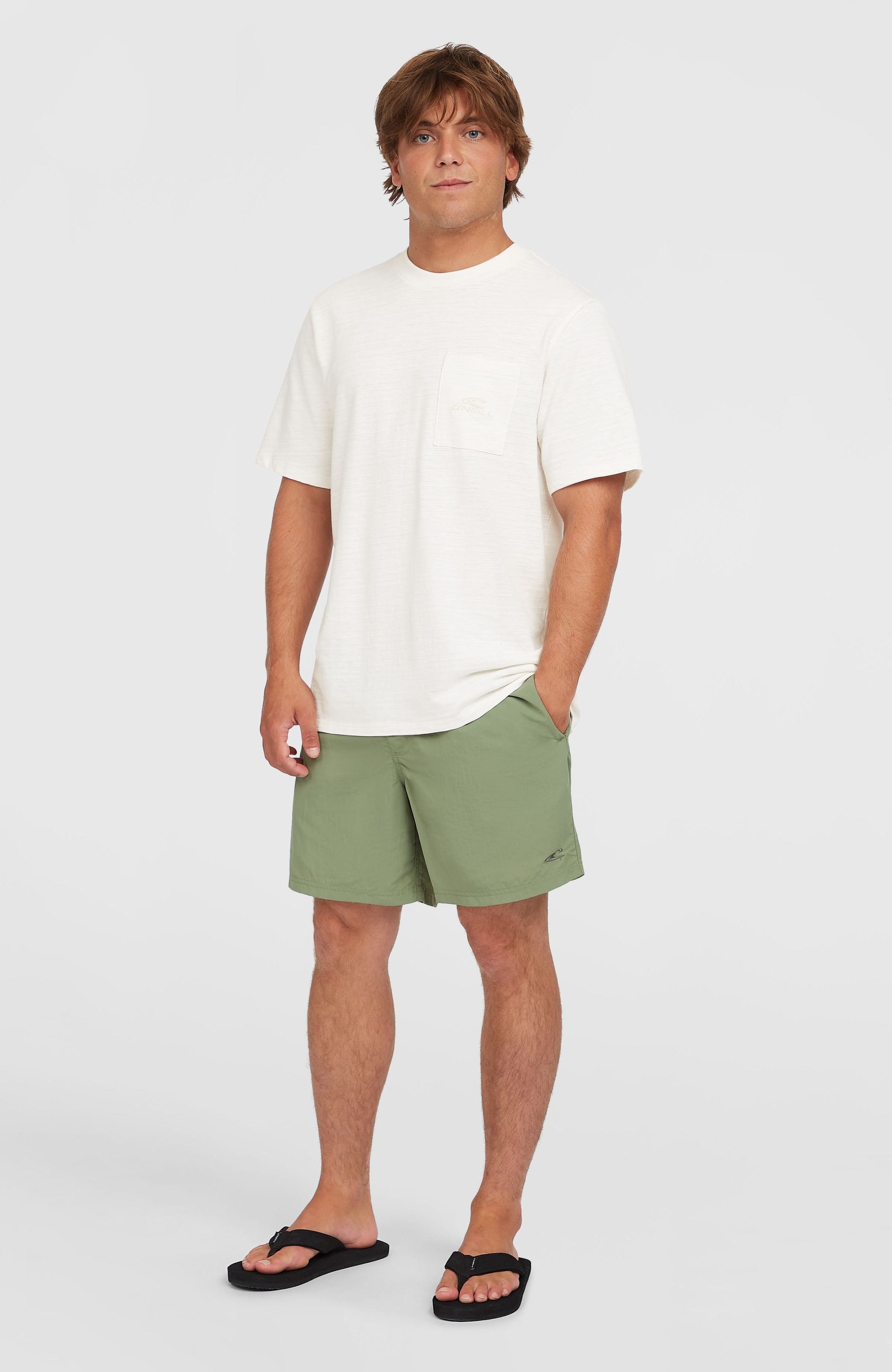 O'Neill Badehose »O'NEILL VERT 16'' SWIMSHORTS«, wasserabweisend & schnelltrocknend