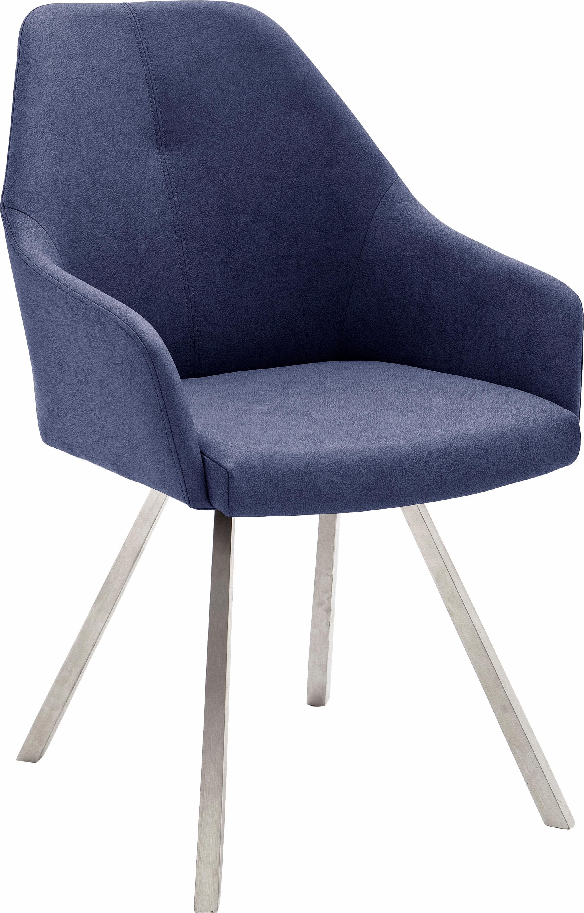 MCA furniture 4-Fußstuhl »Madita A-eckig«, (Set), 2 St., Kunstleder, Stuhl günstig online kaufen