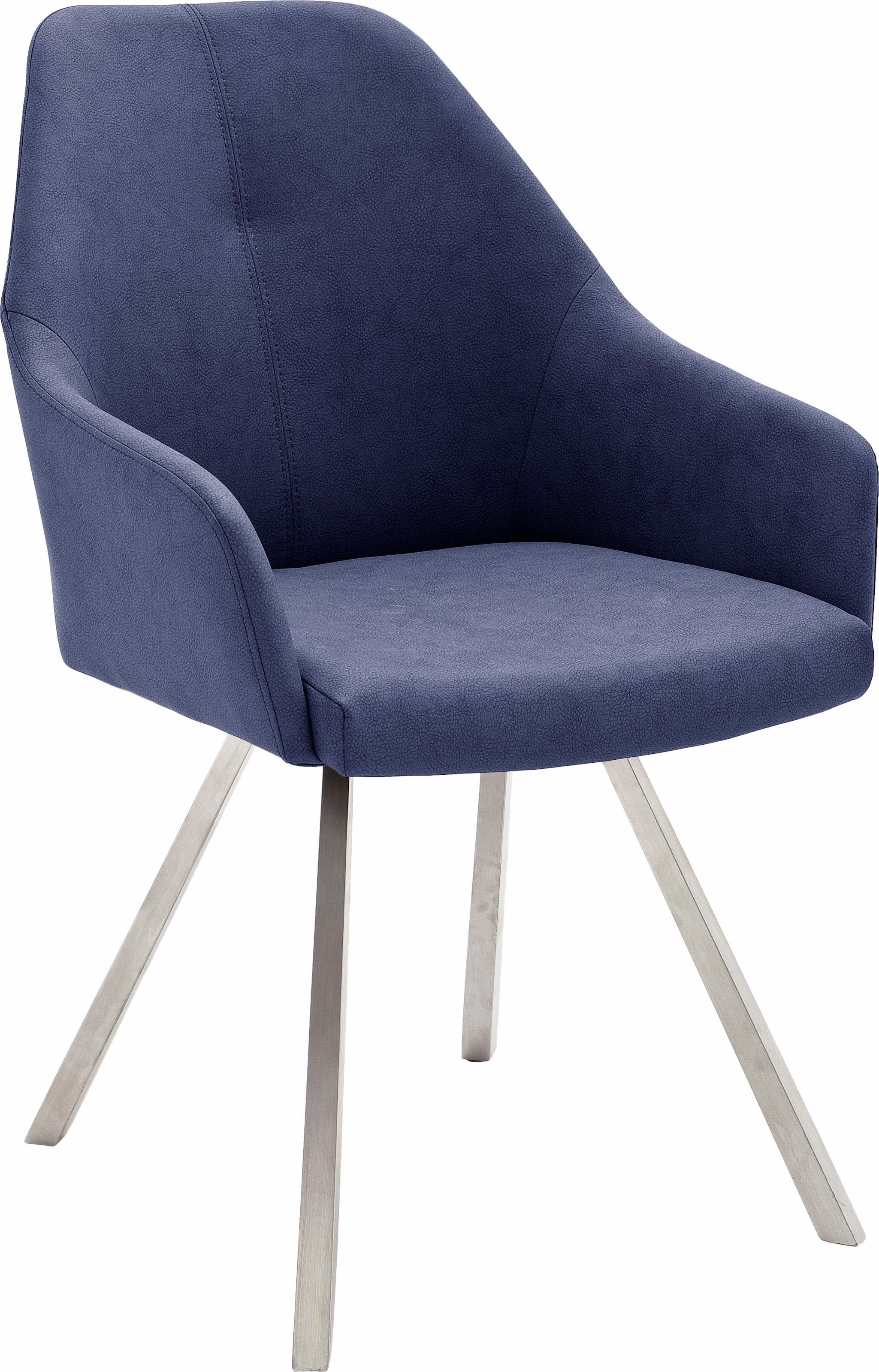 MCA furniture 4-Fußstuhl »Madita A-eckig« (Set) 2 Stk. Kunstleder Stuhl bel günstig online kaufen