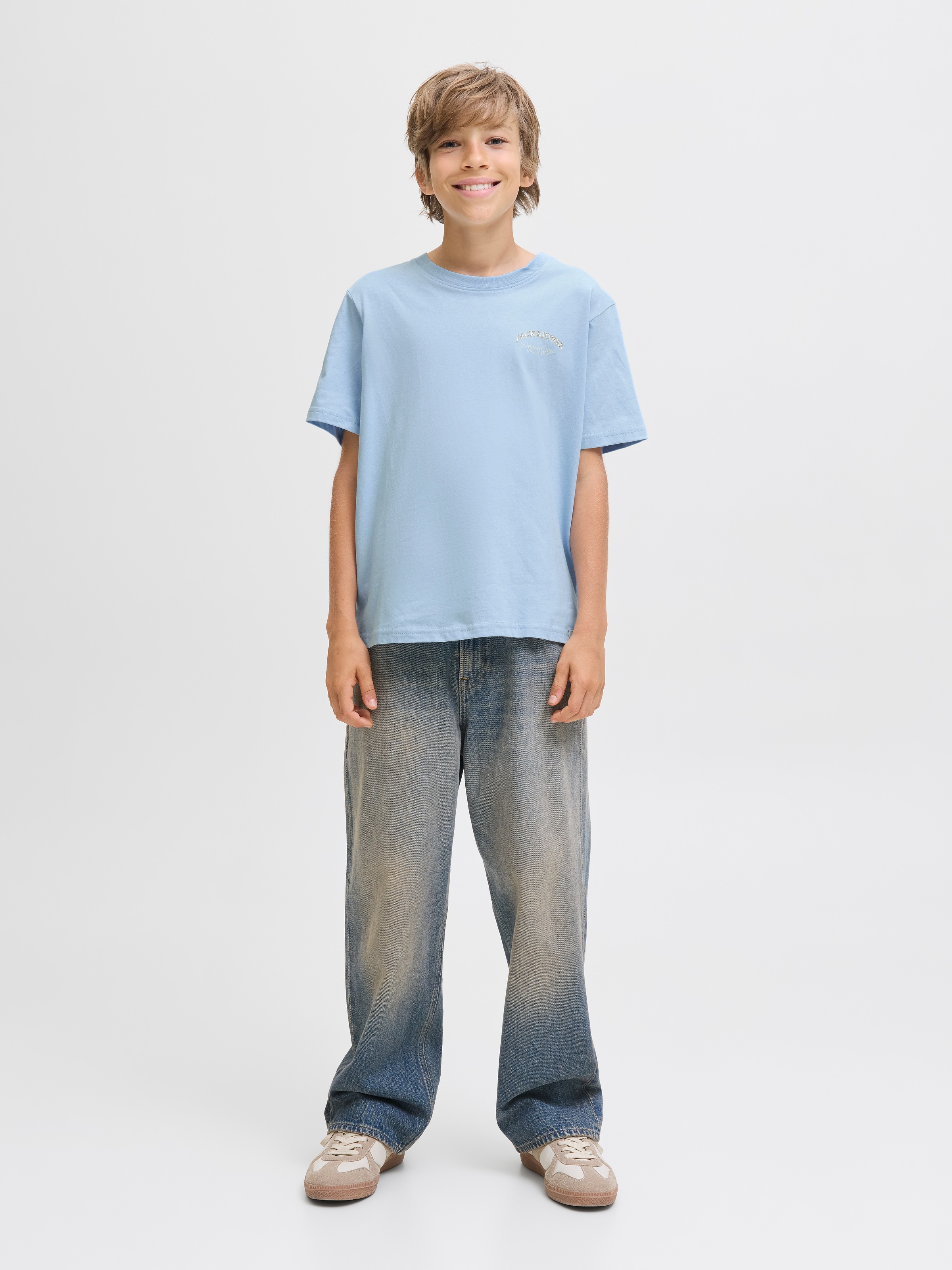 Jack & Jones Junior T-Shirt »JJEBRANDES BACKP RELAXED TEE SS SN JNR«