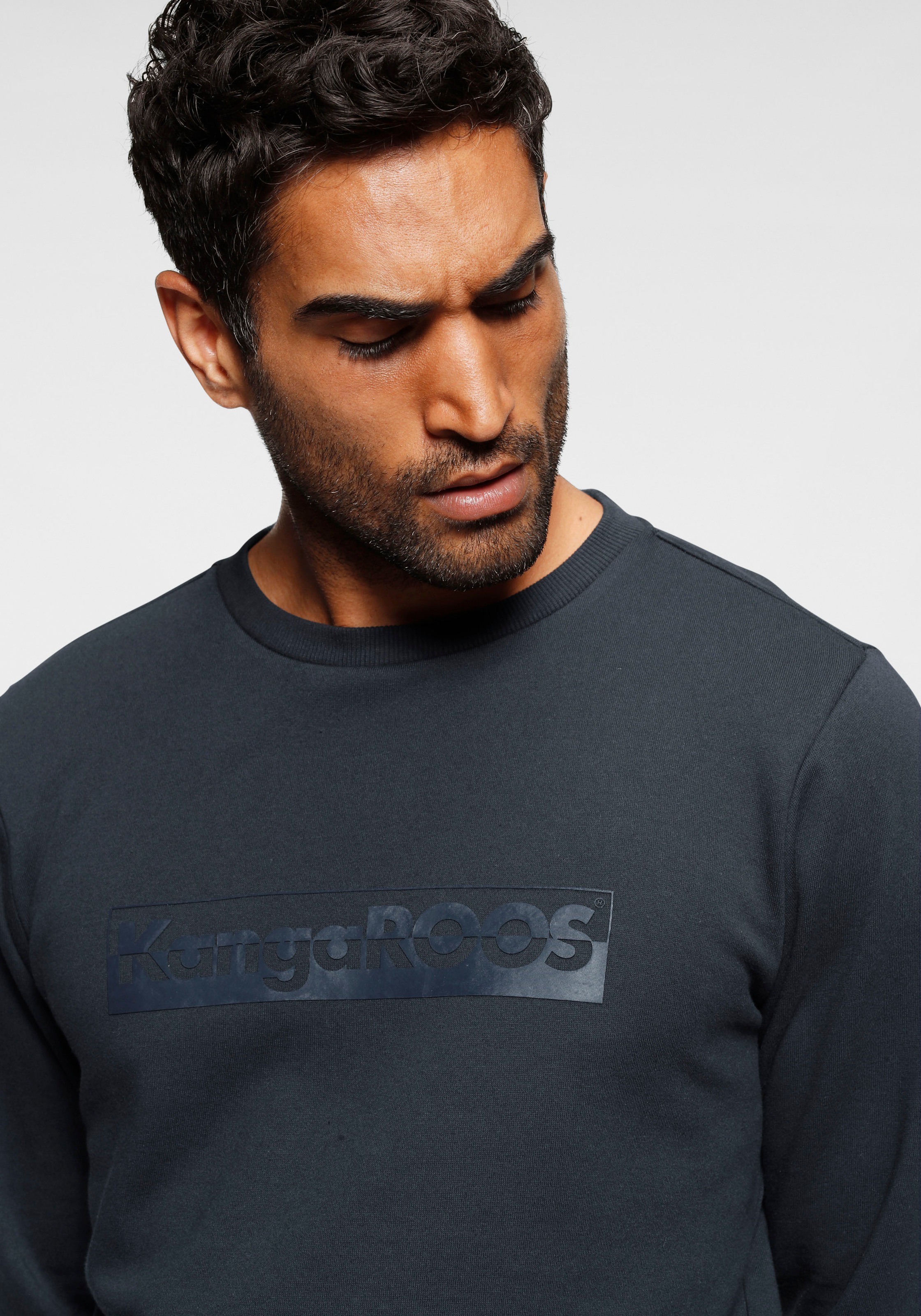 KangaROOS großem mit Sweatshirt, Logofrontprint