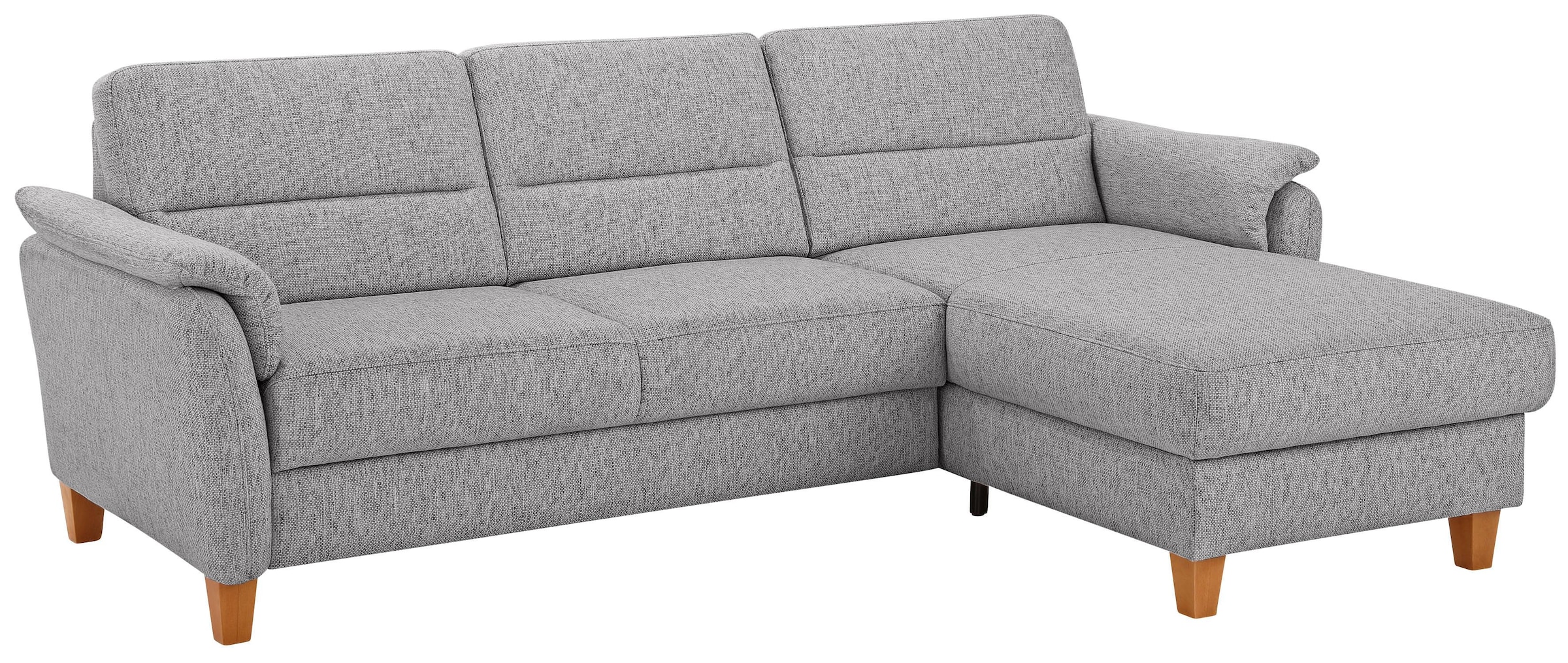 Home affaire Ecksofa »Palmera L-Form, B: 244 cm« optional Bettfunktion & Be günstig online kaufen