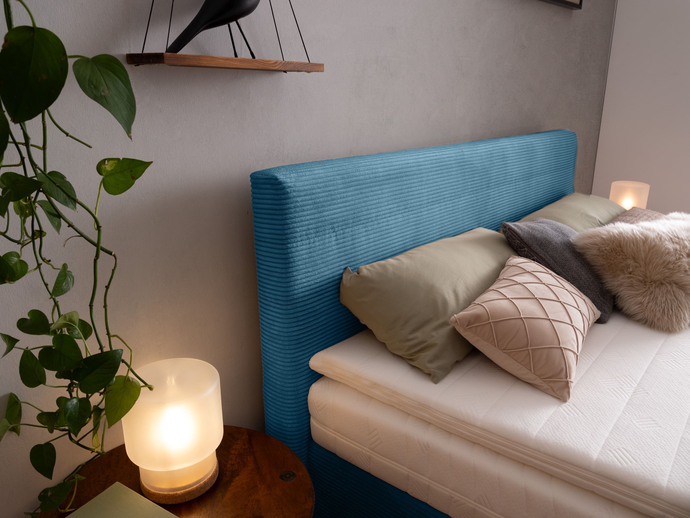 alina Boxspringbett »Pico«, inkl. Matratzen und Topper