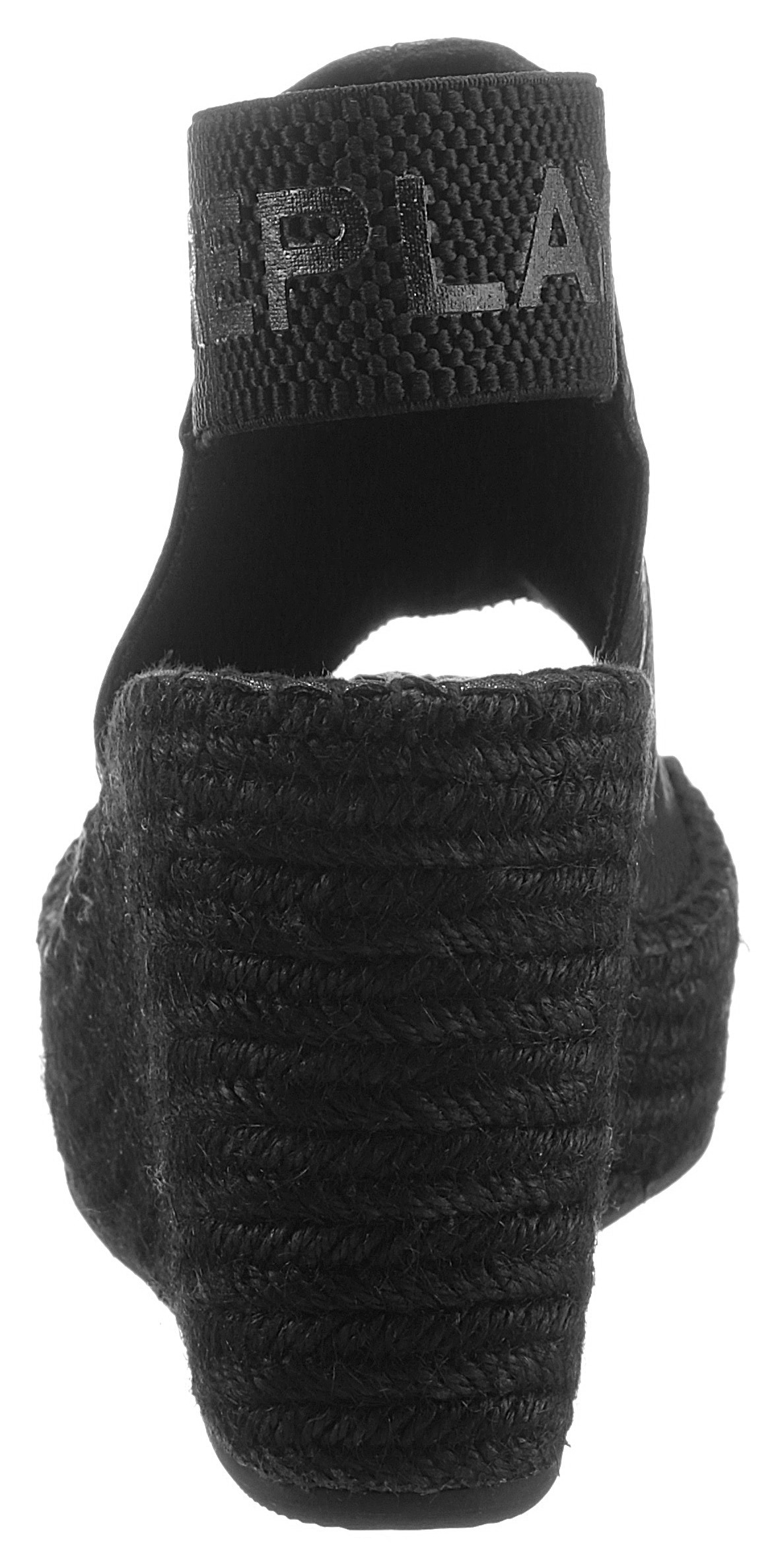 Replay Sandalette »Tyne«  , Sommerschuh, Sandale, Keilabsatz, mit Glitzerlogo an der Ferse